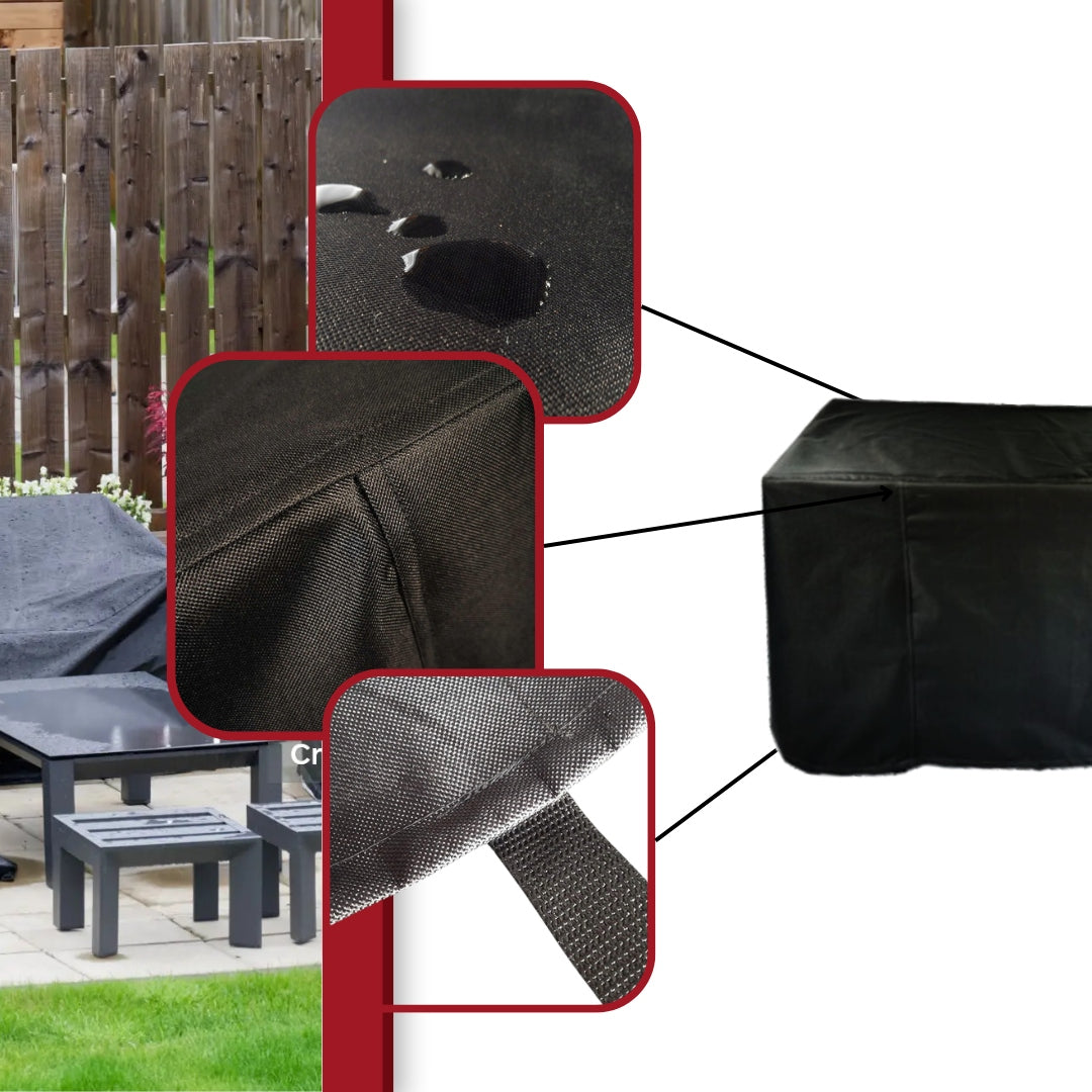 GARDEN FURNITURE COVER TABLE 300x230x80 BLACK Manufacturer code MBD 300x230x80 CZARNY
