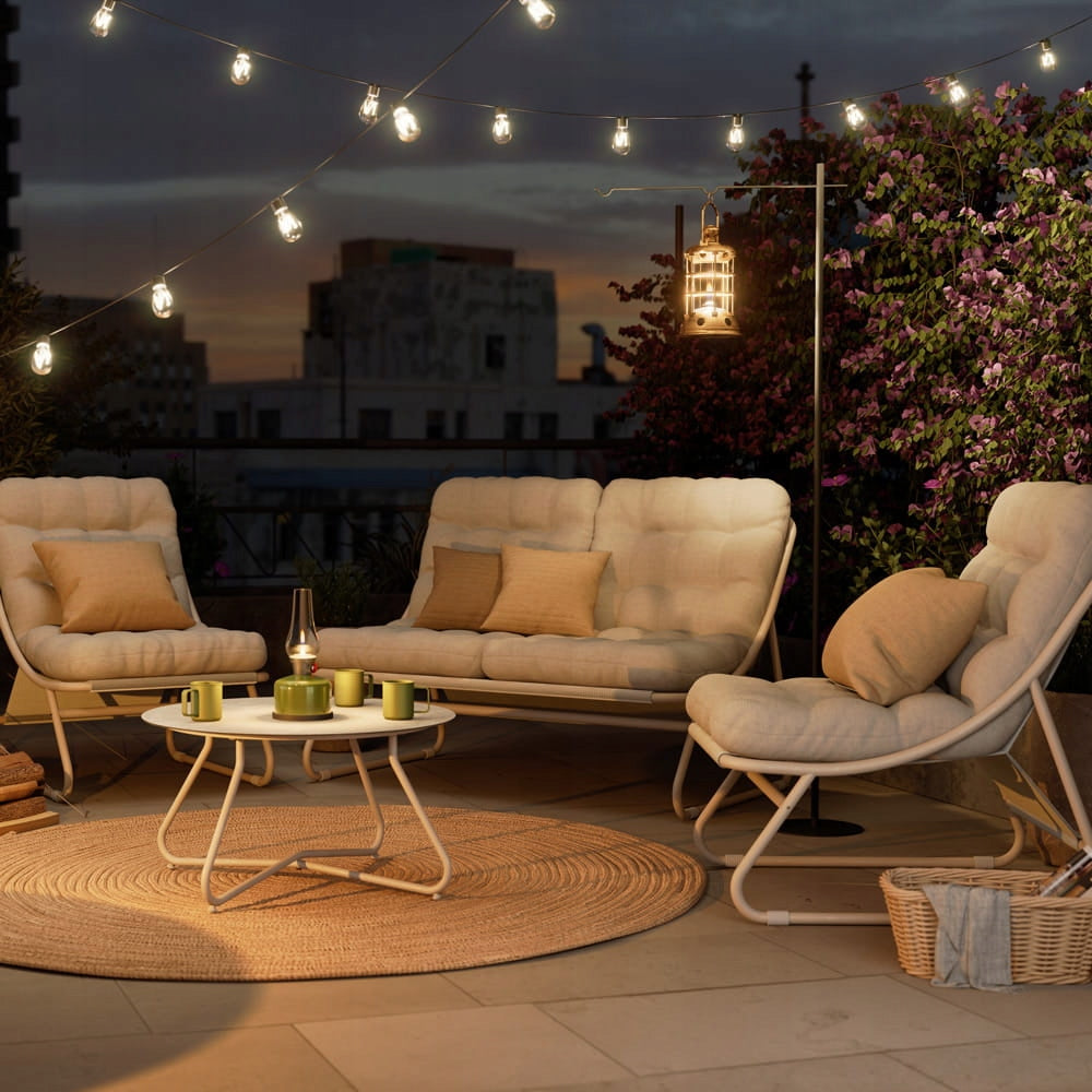 GARDEN FURNITURE FOR TERRACE GARDEN FURNITURE SET SOFA TABLE ARMCHAIRS SET Manufacturer no brand