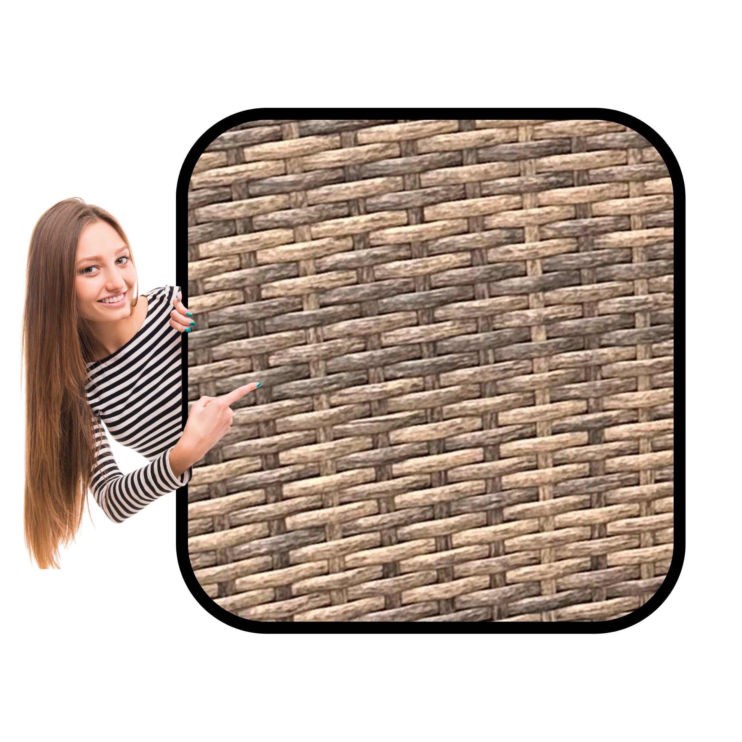 GARDEN FURNITURE GARDEN CHAIR SFS078-SC RATTAN BROWN LIGHT Number of items in the set 1