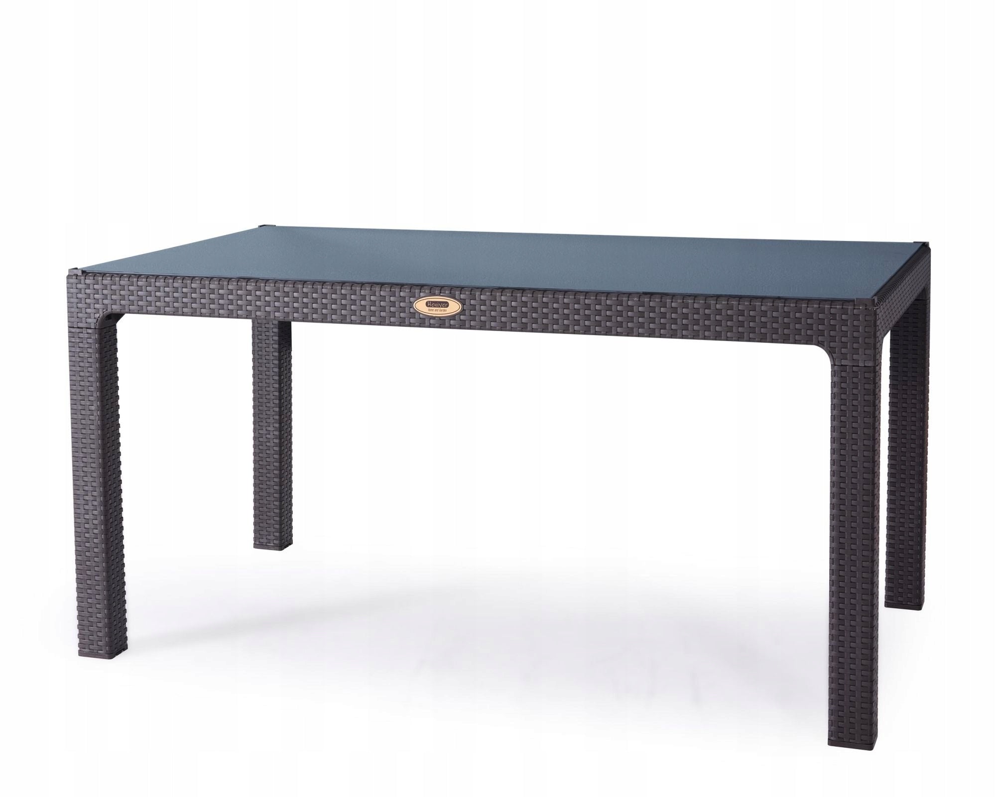 GARDEN FURNITURE SET BALCONY TERRACE TABLE 140x80 +6x CHAIRS CALMA ANTHRACITE Manufacturer KUNERT