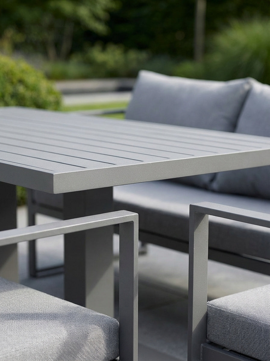 GARDEN FURNITURE SET NM-2011G METAL RAISED TABLE GREY PREMIUM Number of items in the set 5