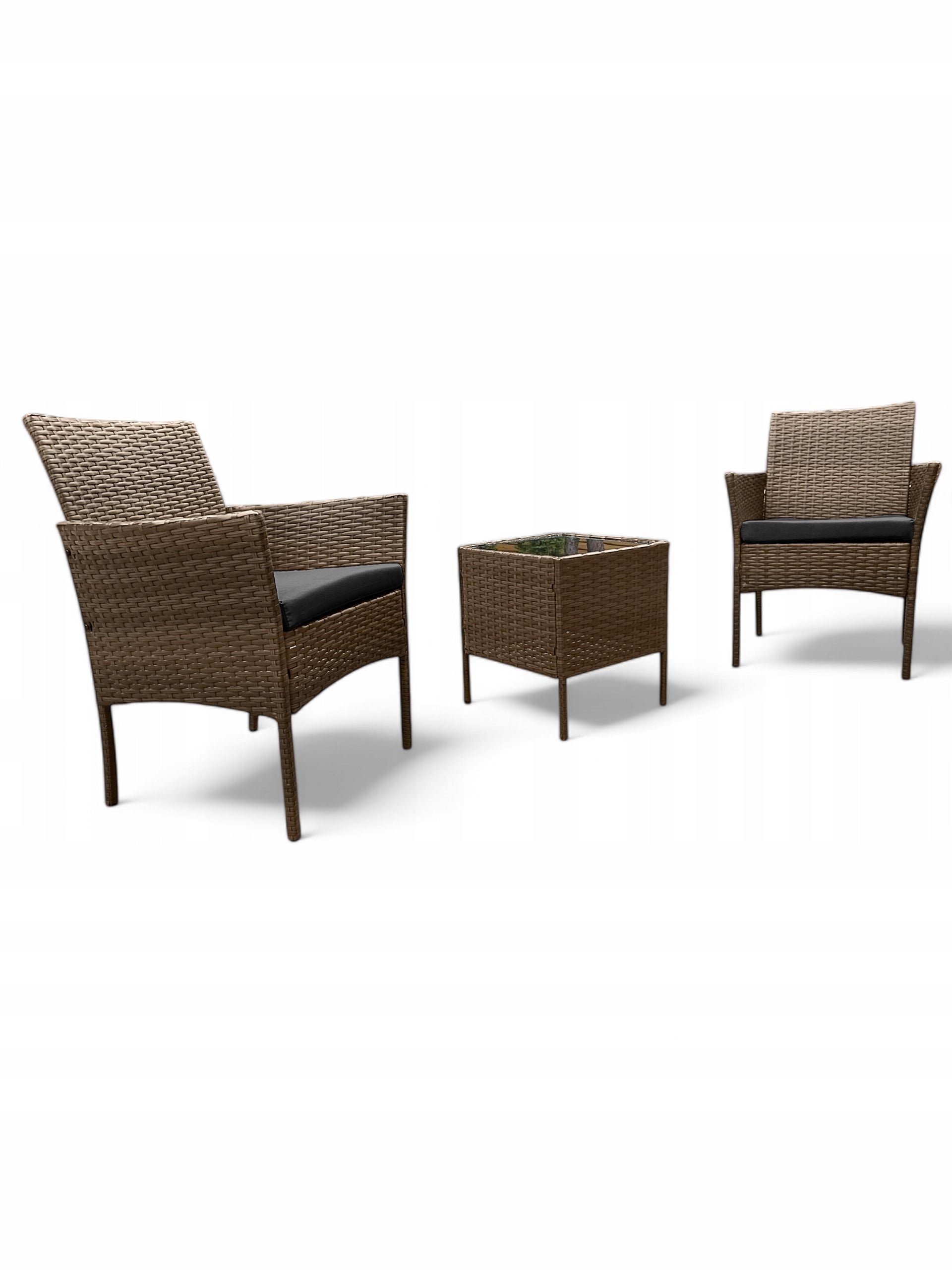 GARDEN FURNITURE SET NM04 MTG GARDEN FURNITURE RATTAN BROWN LIGHT Main material synthetic rattan