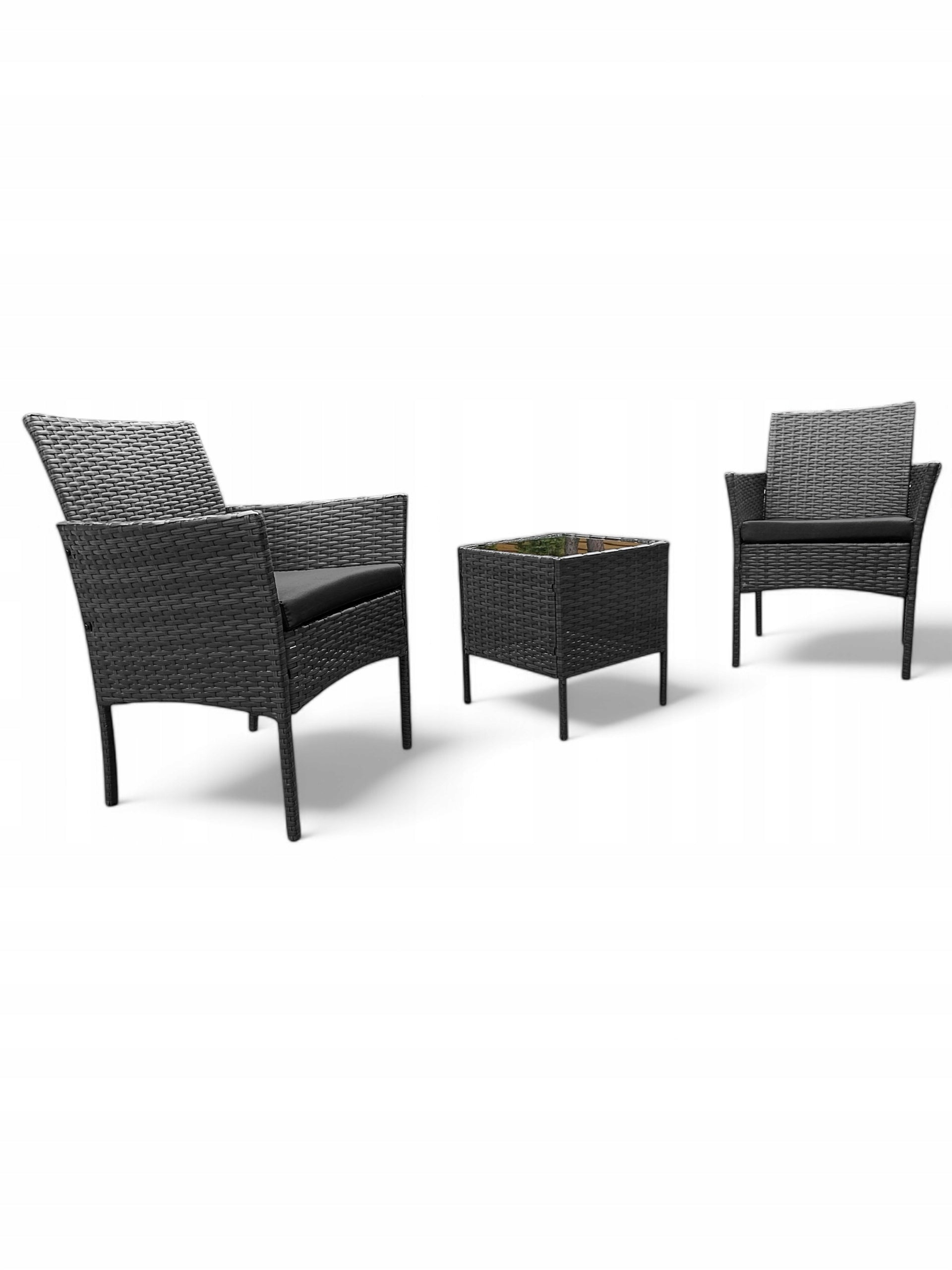 GARDEN FURNITURE SET NM04 MTG GARDEN FURNITURE RATTAN GREY Line Ideal Garden