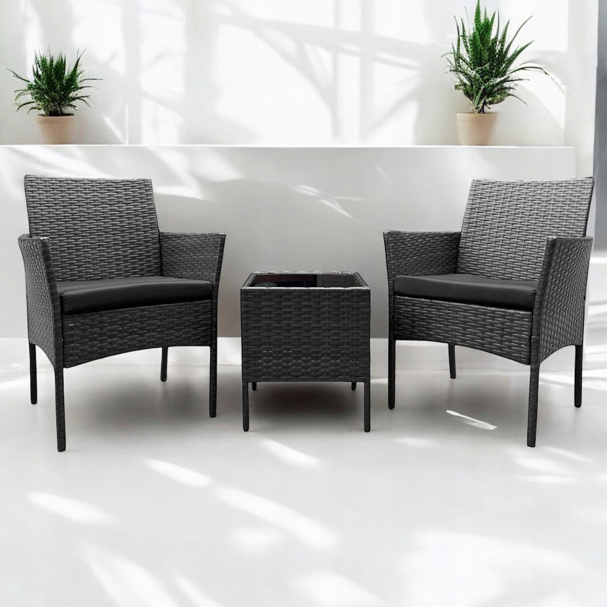 GARDEN FURNITURE SET NM04 MTG GARDEN FURNITURE RATTAN GREY Manufacturer MTG Trade Group