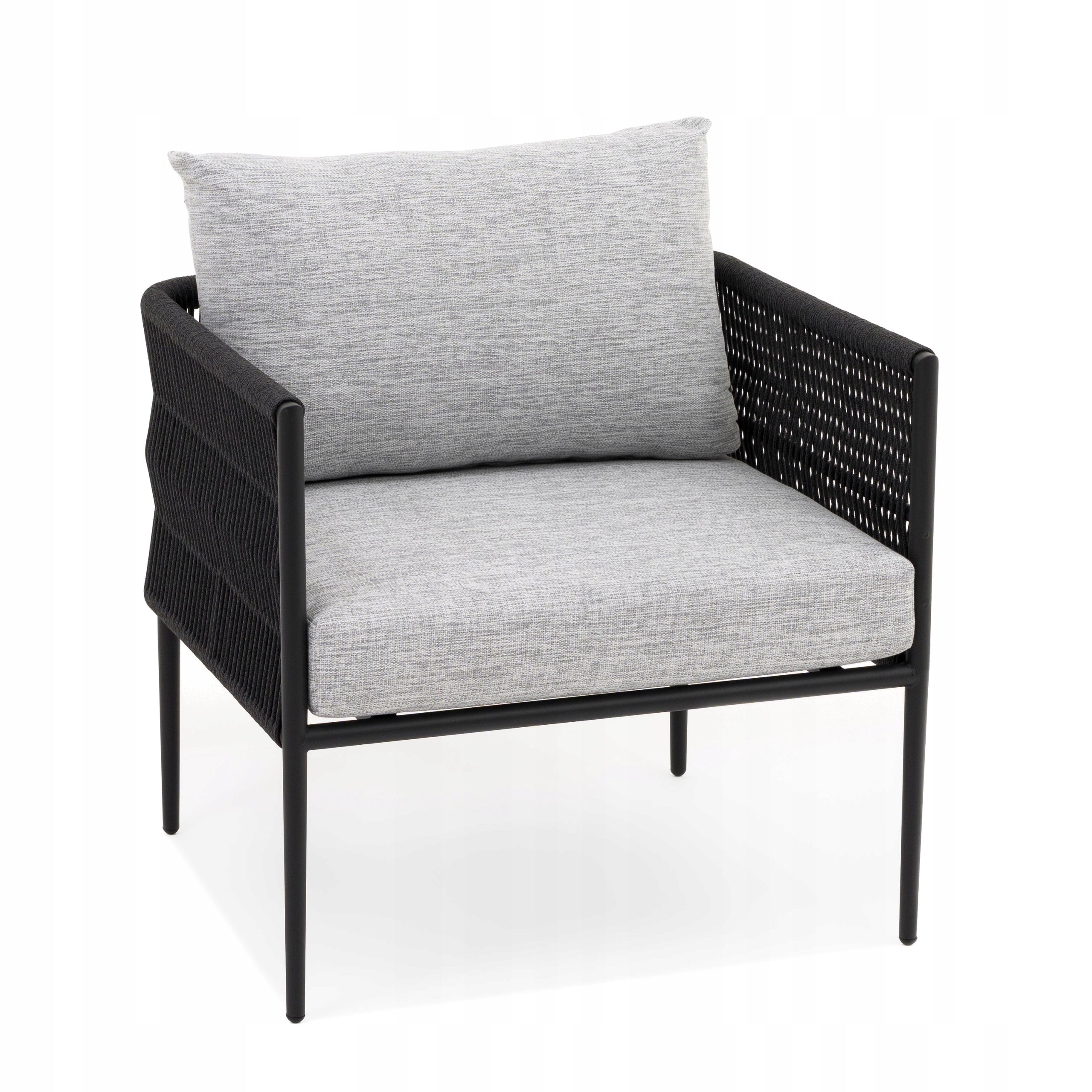 GARDEN FURNITURE SET TERRACE MODERN ALUMINUM BELIZE WHITE AND GRAY Line NEWHOME GARDEN