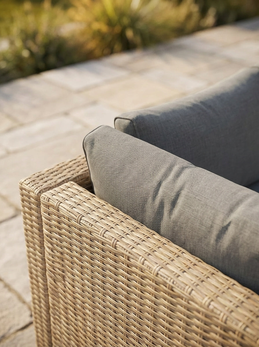 GARDEN FURNITURE SET XL2501 RATTAN CORNER TABLE TERRACE NATURAL Number of items in the set 7