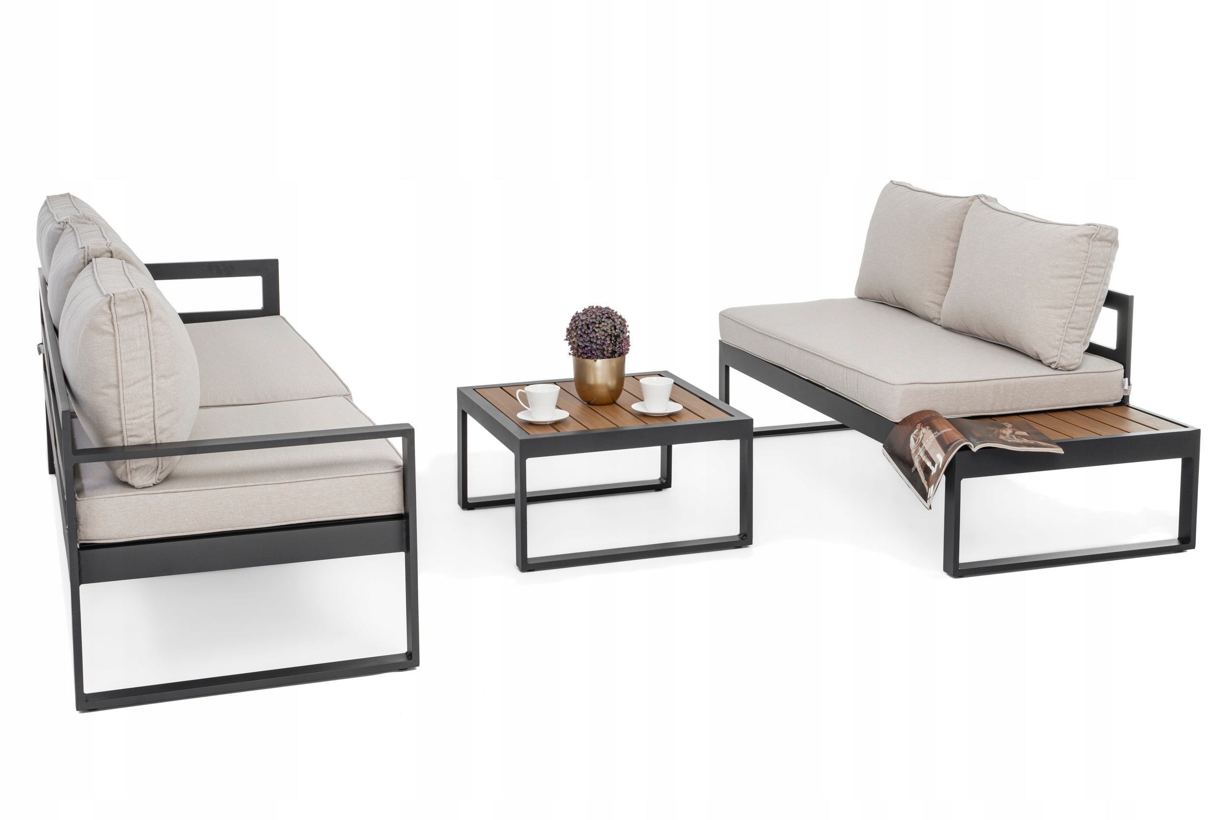 GARDEN FURNITURE TERRACE CORNER MODERN ALUMINUM NICEA Manufacturer New Home