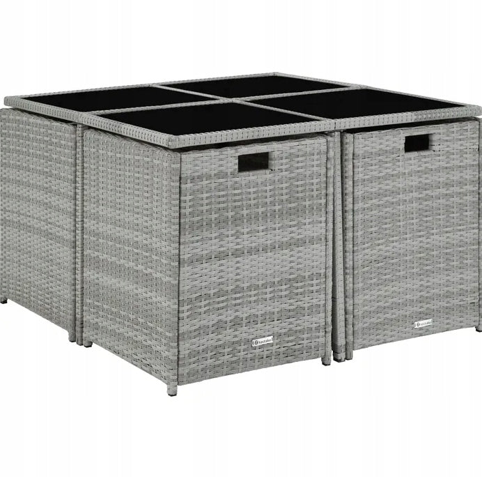 GARDEN FURNITURE TERRACE RATTAN FURNITURE SET EAN (GTIN) 4061173125811
