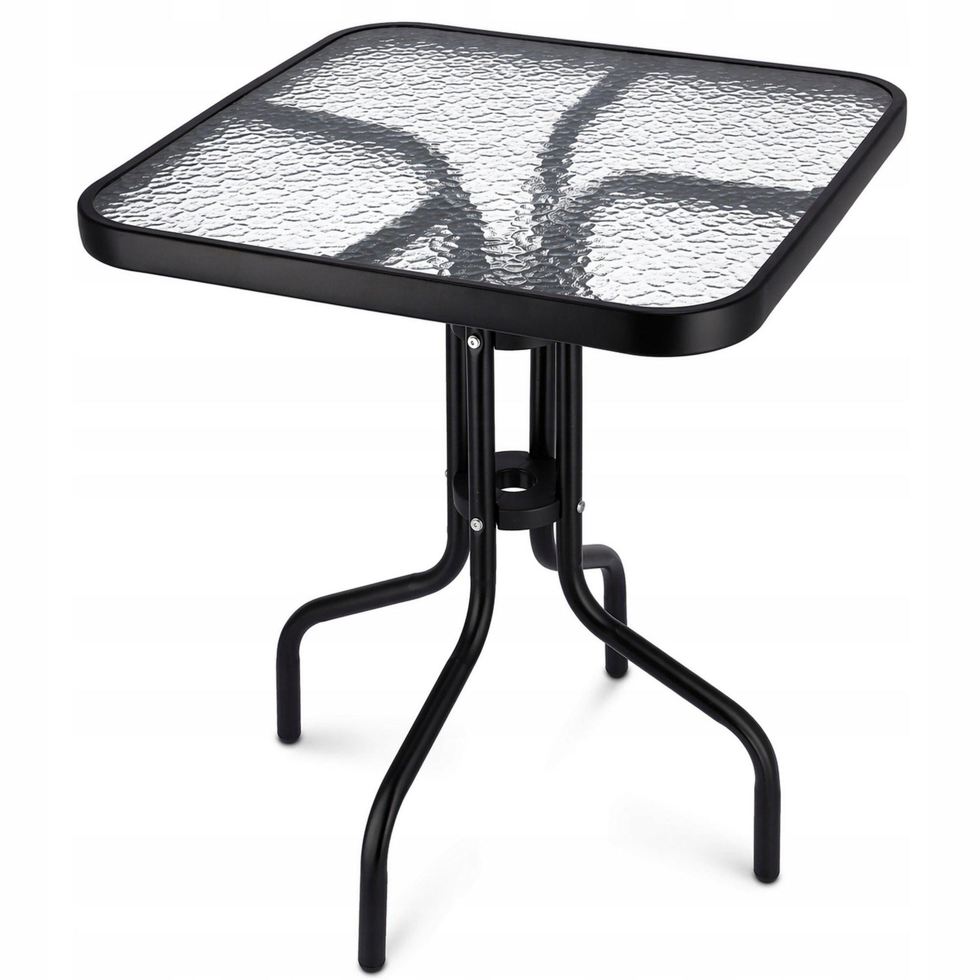 GARDEN FURNITURE terrace balcony set table chair table black Main material other