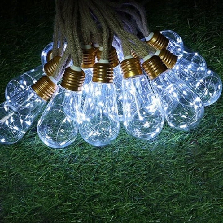GARDEN GARLAND LED SOLAR LIGHTING ICICLE LIGHTS FOR TERRACE GARDEN 16LED Brand no brand