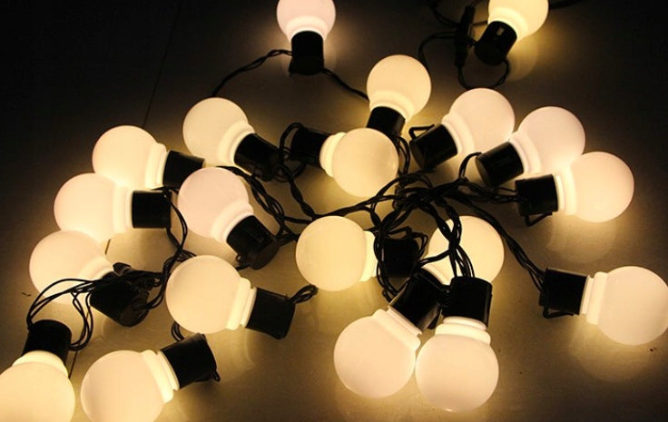 GARDEN GARLAND LIGHT LAMPS 38 LED 10 M Light color warm white
