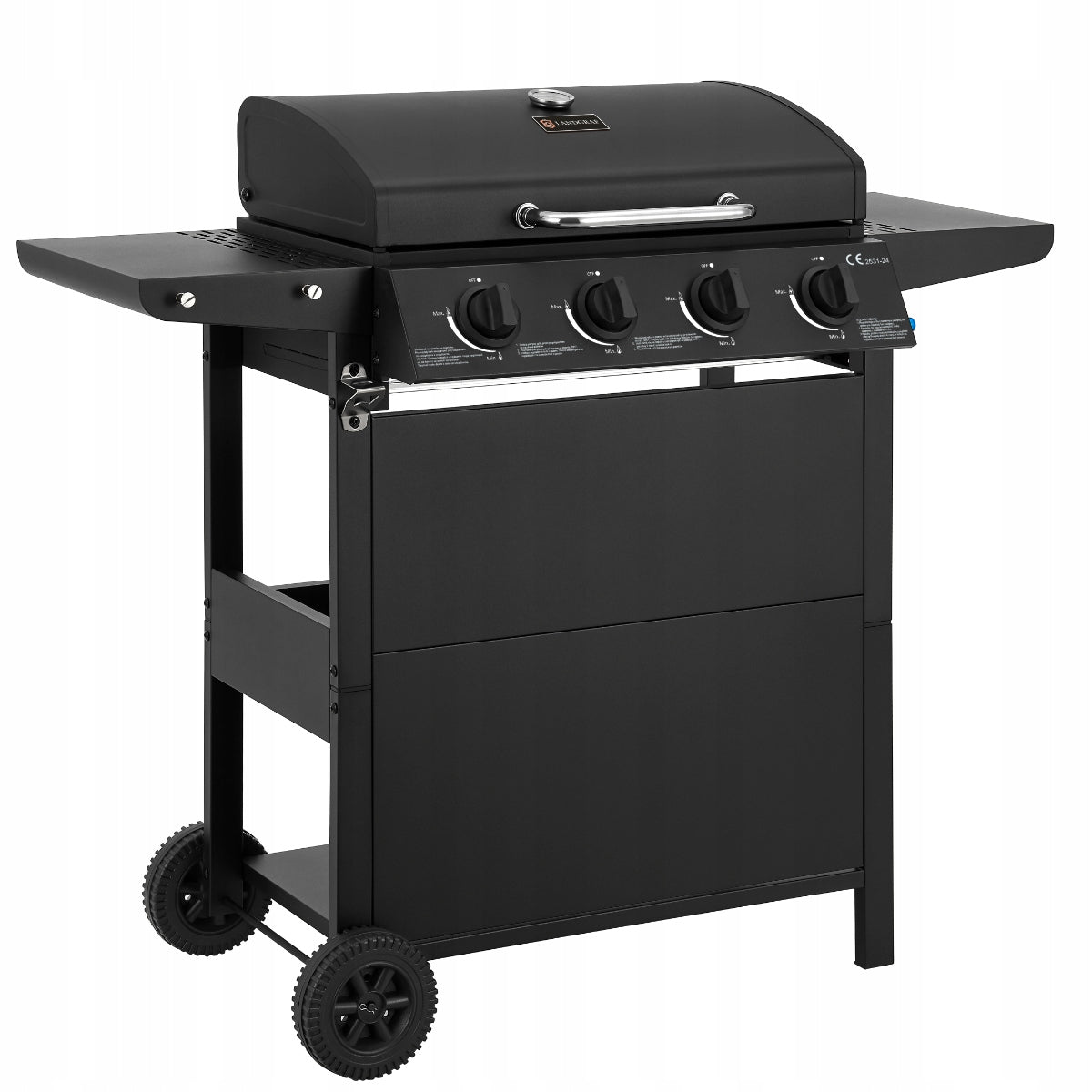GARDEN GAS GRILL LANDGRAF GRATE SPACE FOR CYLINDER SHELF THERMOMETER Grill width 105 cm
