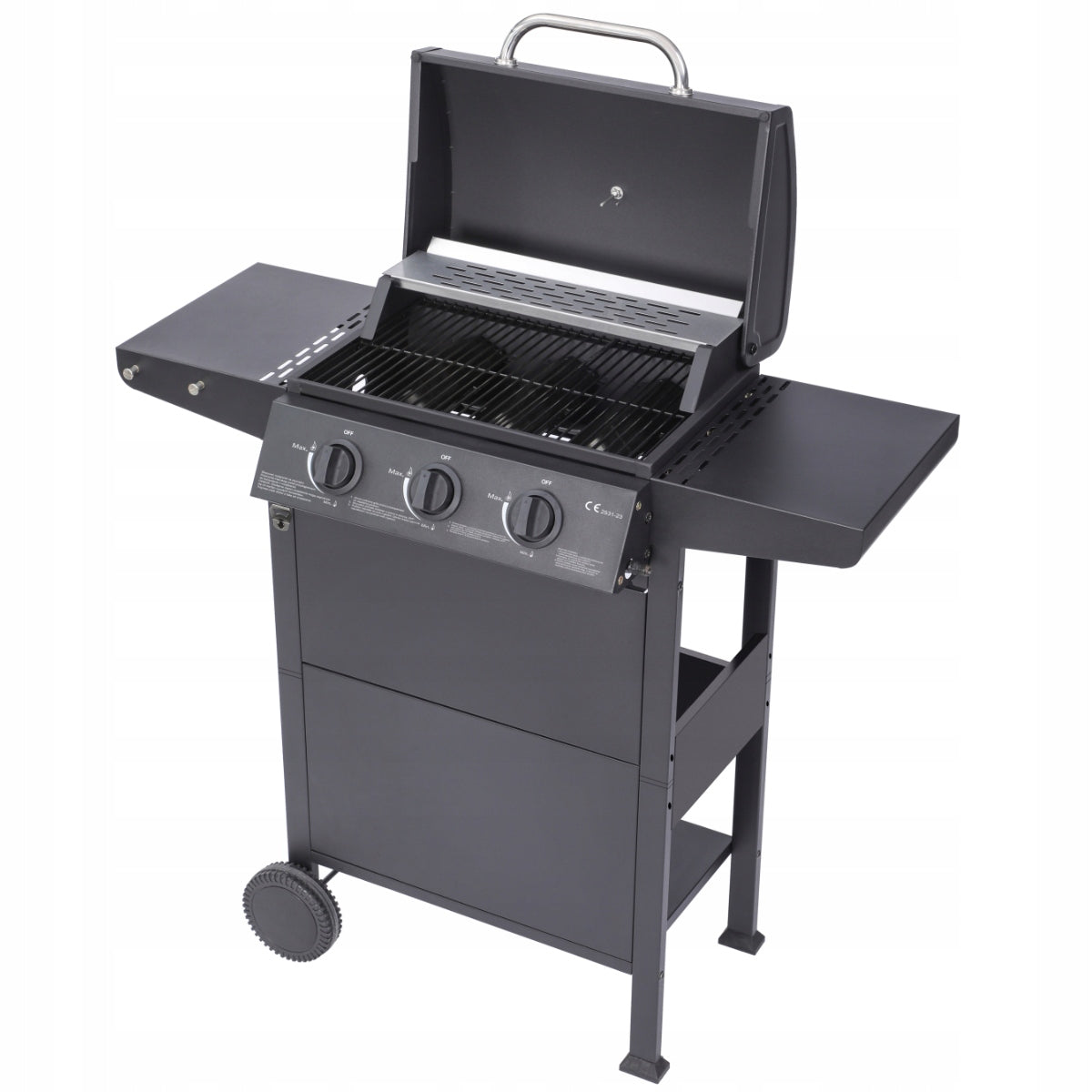 GARDEN GAS GRILL LANDGRAF GRATE SPACE FOR CYLINDER SHELF THERMOMETER Manufacturer code LG01