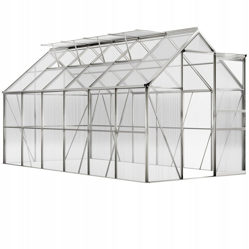 GARDEN GREENHOUSE 380x190 7,22m2 + FOUNDATION Product weight with unit packaging 49.7 kg