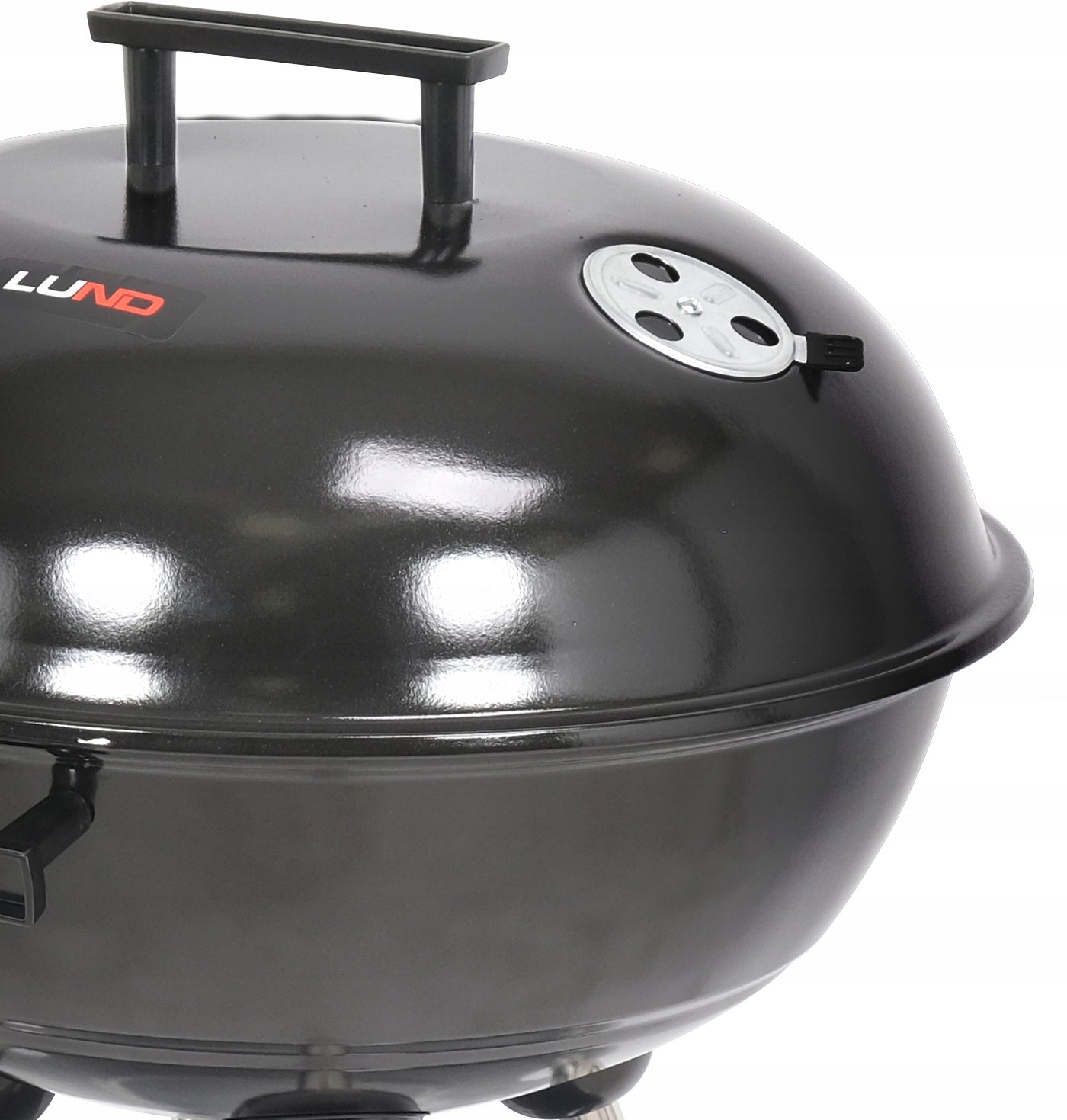GARDEN GRILL CHARCOAL GRATE STEEL ROUND 41CM COVER WITH COVER LUND Grate width 41 cm