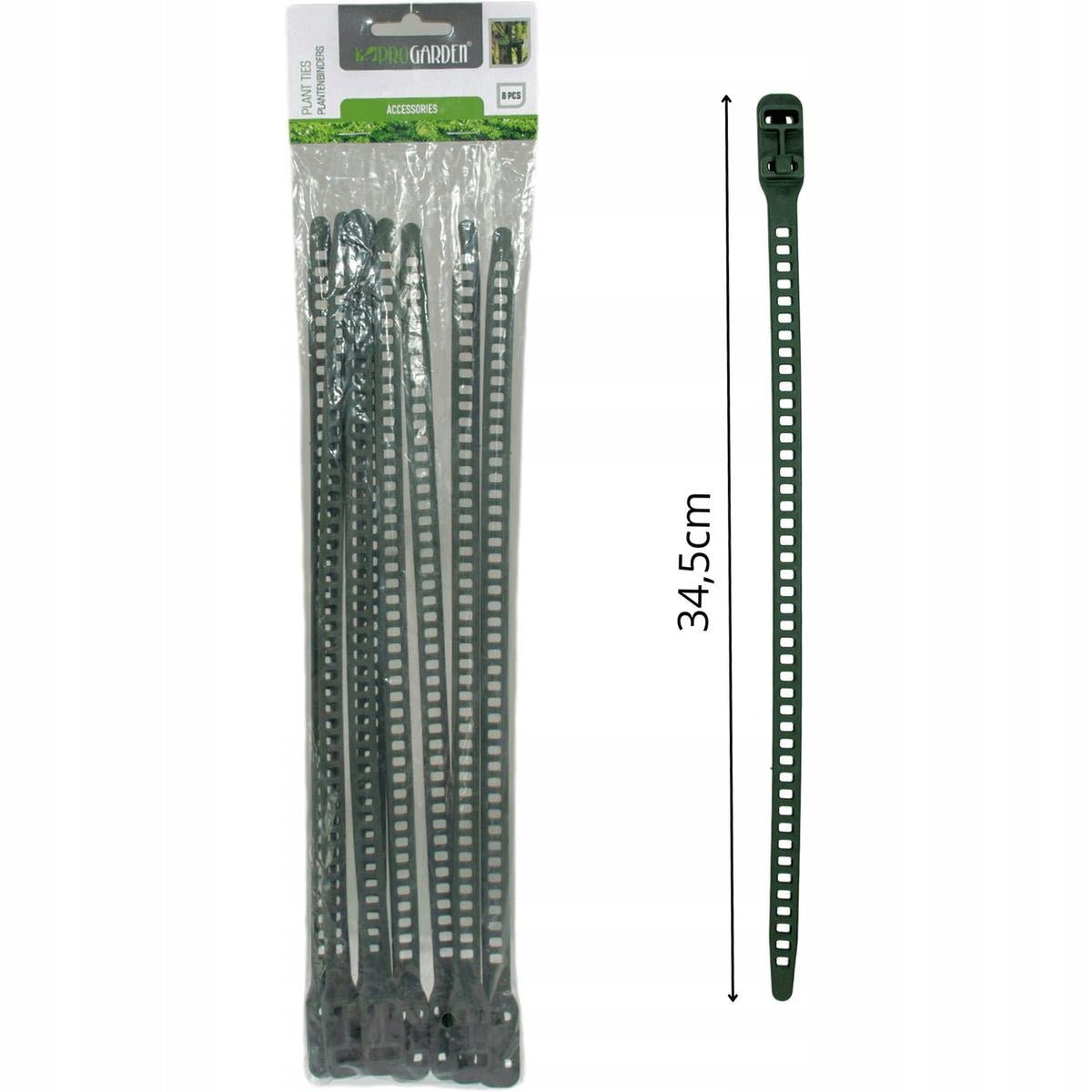 GARDEN HEADBAND FOR FASTENING FLOWER PLANTS CREEPERS Set of 8pcs PROGARDEN Manufacturer code 351690