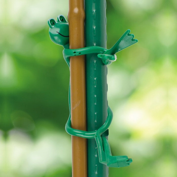 GARDEN / HOME CLAPPERS FOR PLANTS FLOWERS ELASTIC FROG FROGS - 2 pcs Packaging status original