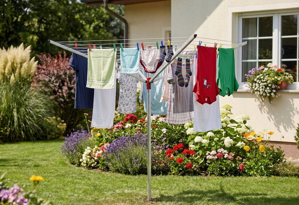 GARDEN LAUNDRY DRYER LARGE 50 METERS LINES VILEDA SUN LIFT 50 Brand Vileda