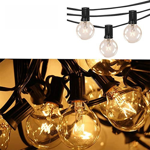 GARDEN LIGHT CHAIN 7 5M G40 25 BULB WATERPROOF FOR STEEL Brand no brand
