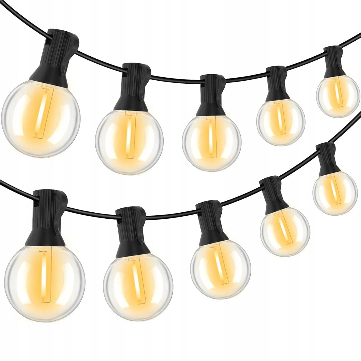 GARDEN LIGHT GARLAND 30m 50 LED Garden Lights 230v Outdoor Current