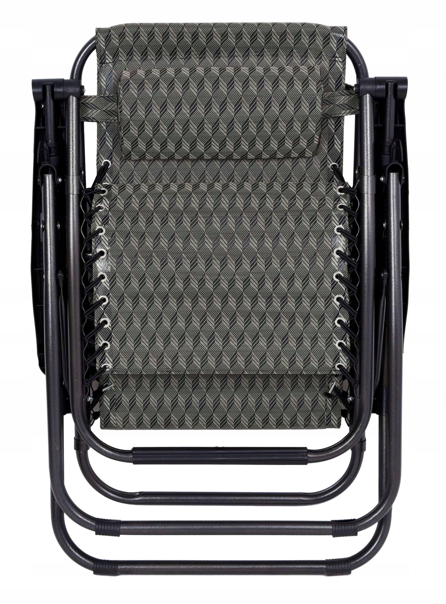 GARDEN LOUNGER FOLDING ZERO GRAVITY ORION BEACH CHAIR PATIO CHAIR Frame material steel