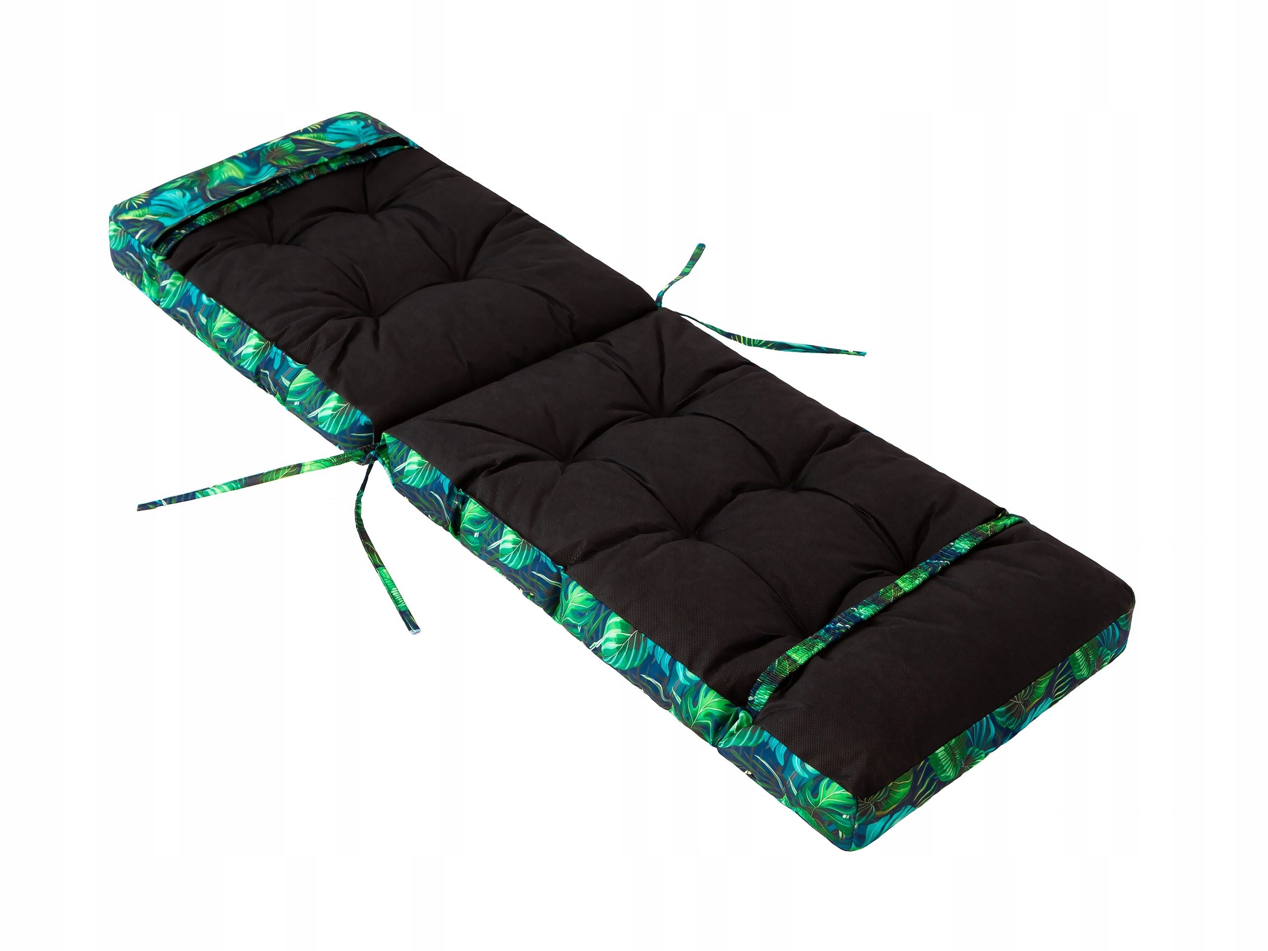 GARDEN LOUNGER WITH PILLOW - Folding chair with footrest - Strong up to 130 kg Brand PillowPrim