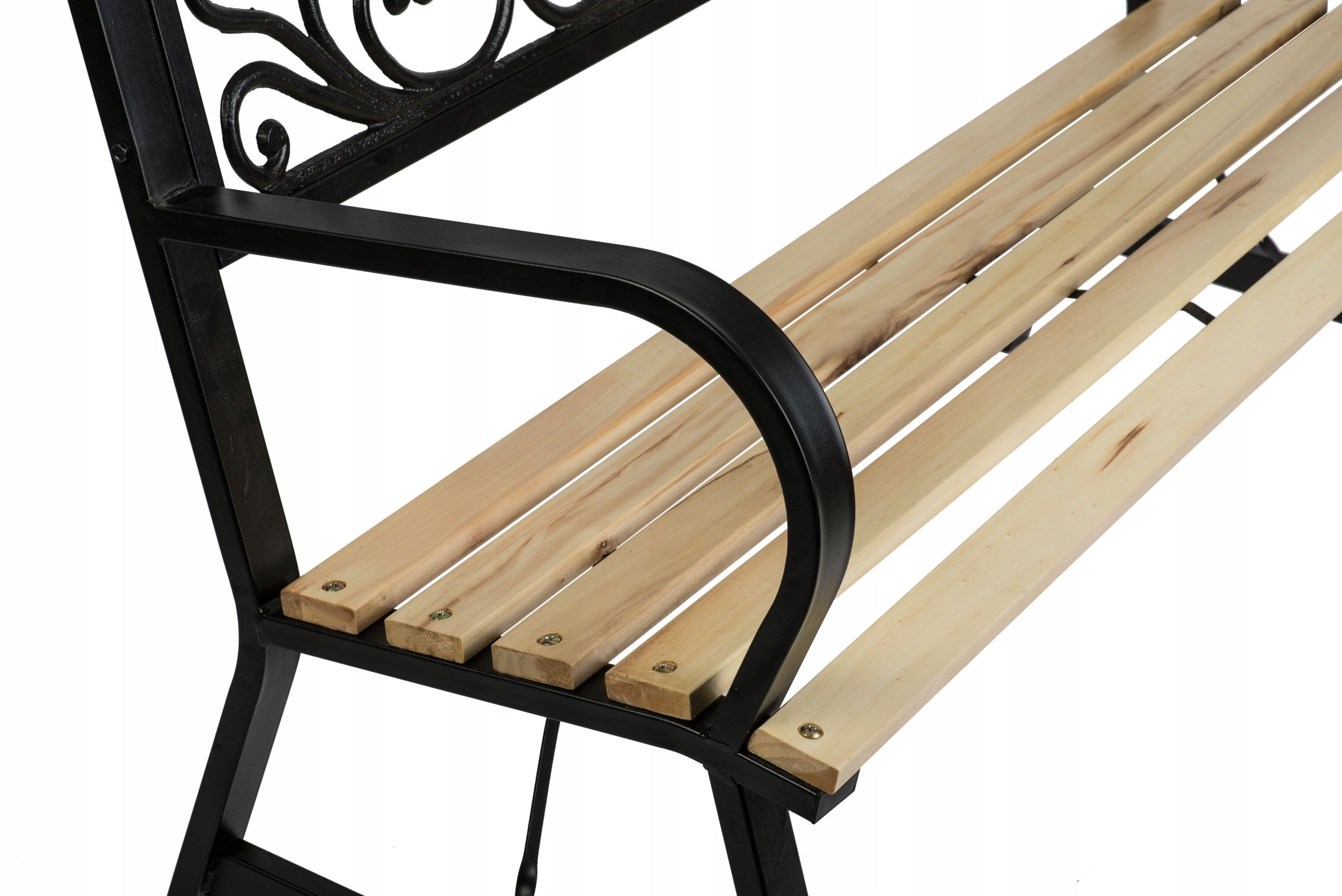 GARDEN PARK BENCH SOLID WOODEN SOFOTEL Length (longer side) 122 cm