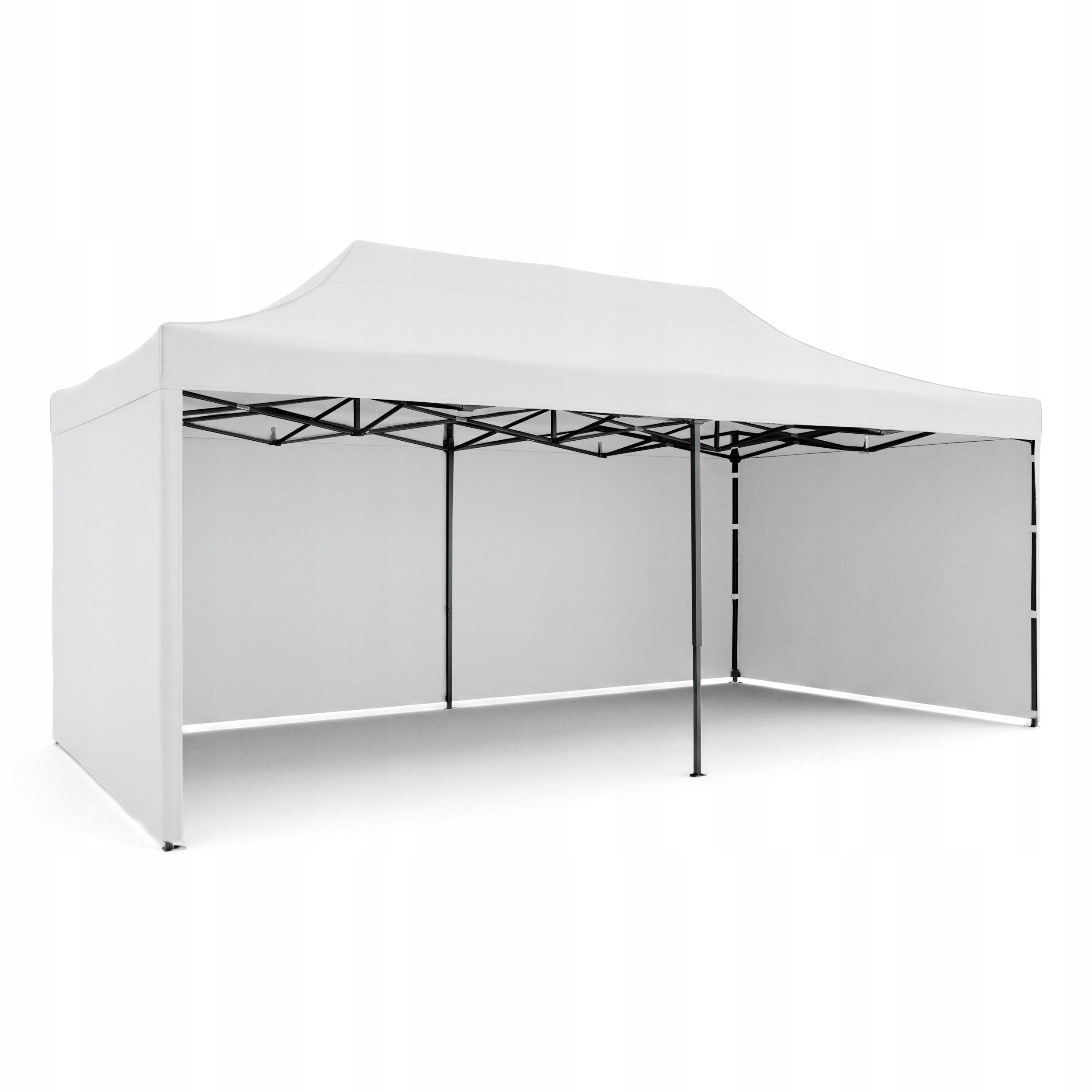 GARDEN PAVILION GAZEBO TRADE TENT PARTY 3x6x3m 3 WALLS PLONOS Packaging status original