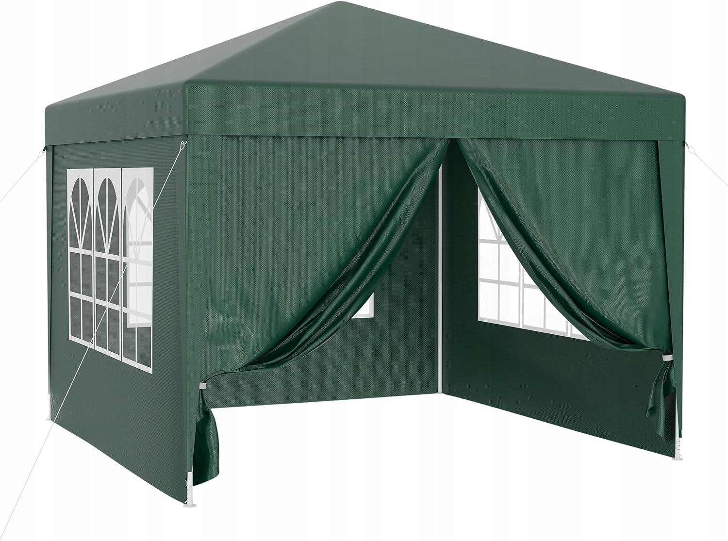 GARDEN PAVILION TENT 4 WALLS GAZEBO FOR GARDEN PARTY COMMERCIAL Width 3 m