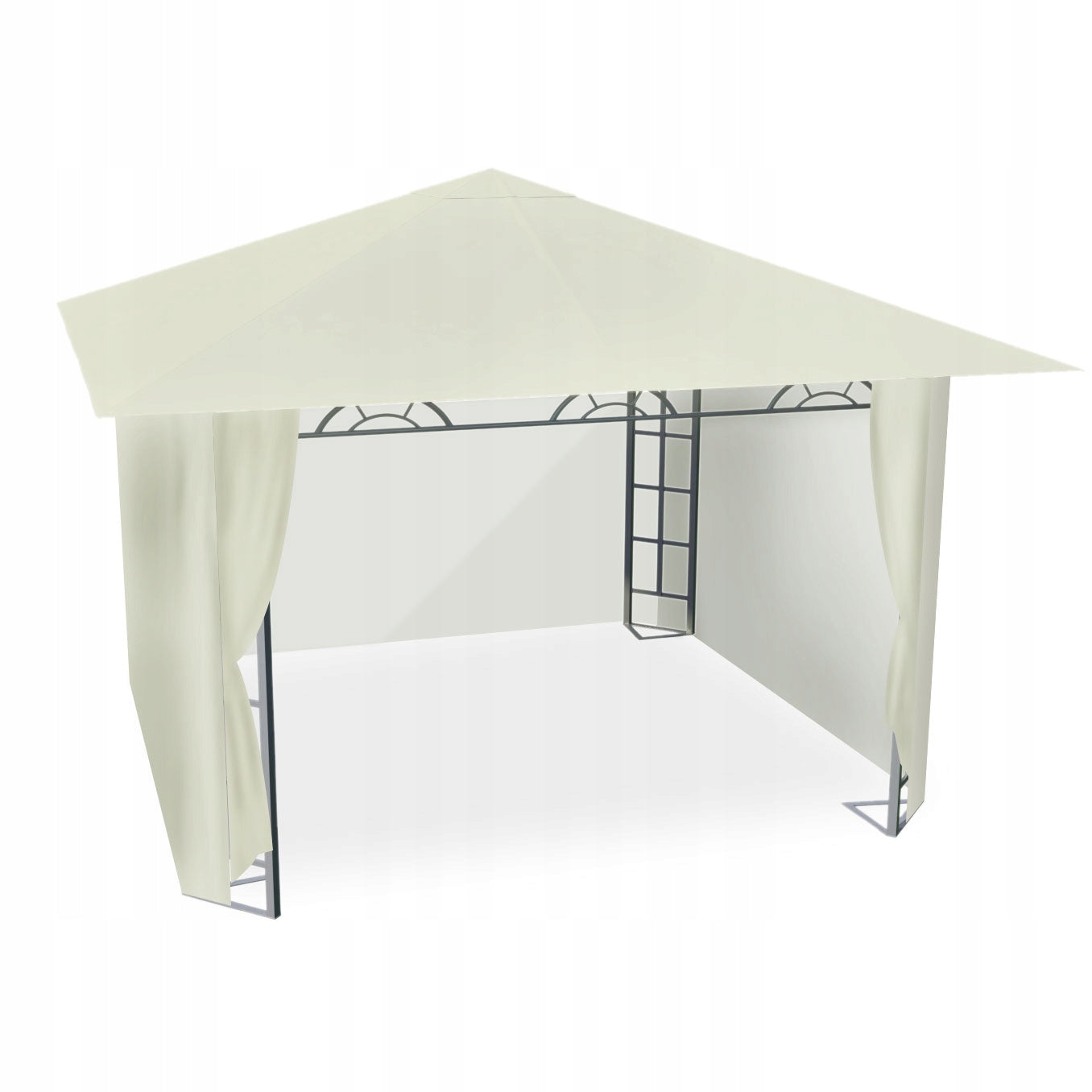 GARDEN PAVILION TENT GAZEBO FOR PARTY TERRACE 3x3m 4 WALLS Manufacturer code 4934