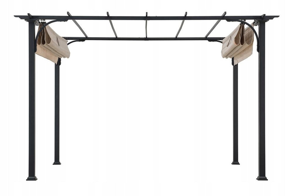 GARDEN PERGOLA 2,8x3,6m TERRACE PERGOLA METAL PERGOLA 58 kg Width 2.78 m