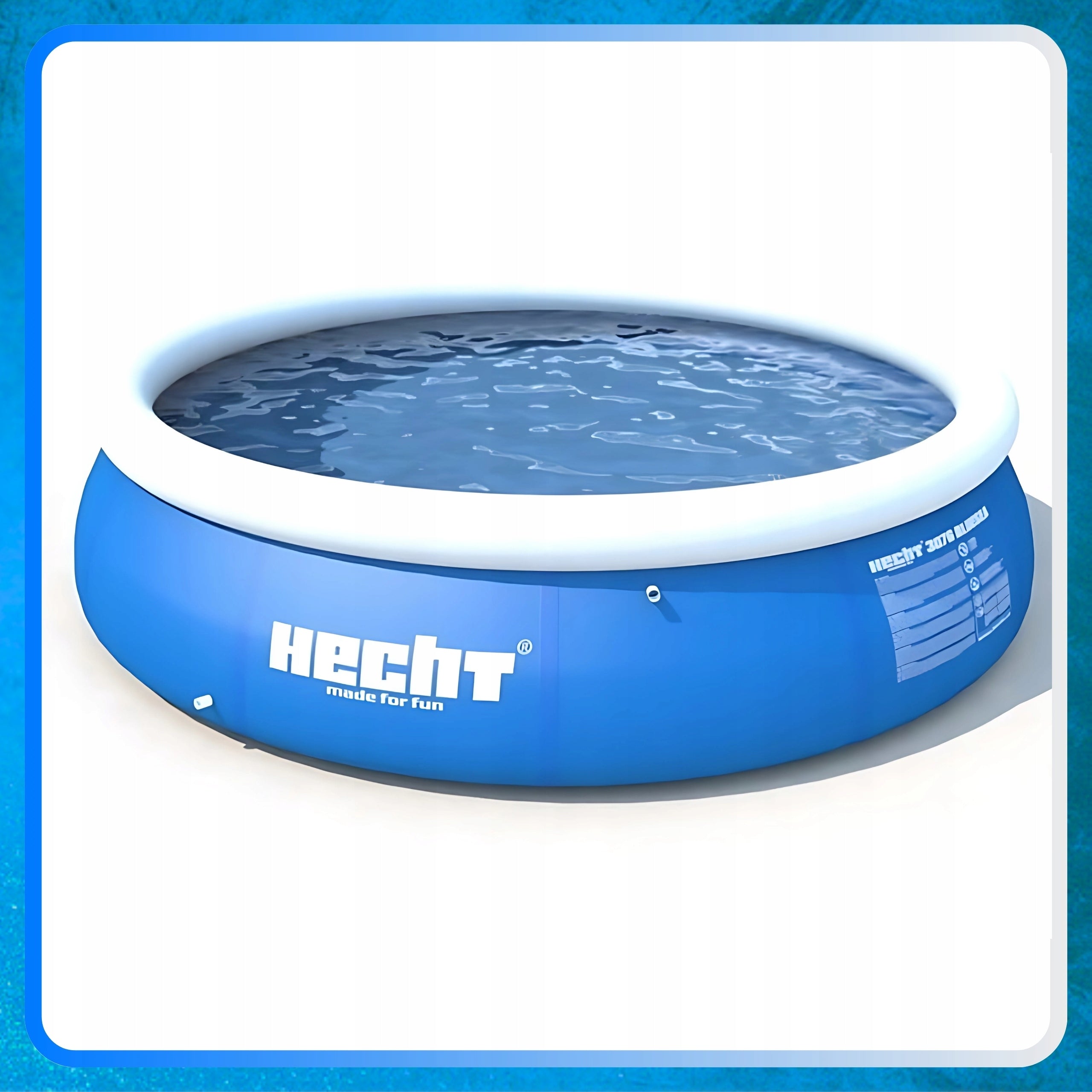 GARDEN POOL 3 LAYERS OF GROUND MATERIAL - HECHT 3276 - 300X76CM EAN (GTIN) 8595614919395