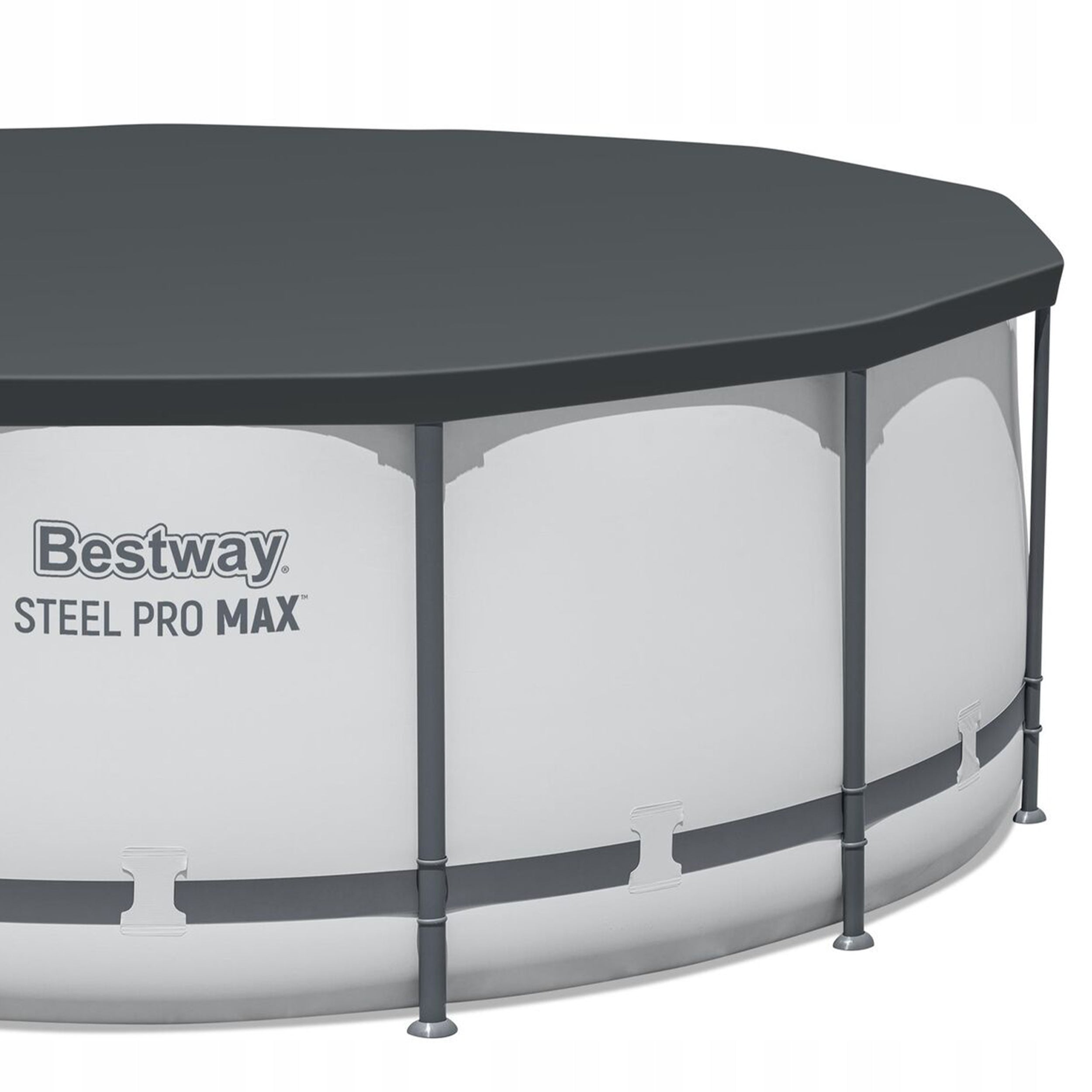 GARDEN POOL FRAME 396x122cm BESTWAY SET Series Steel Pro Max