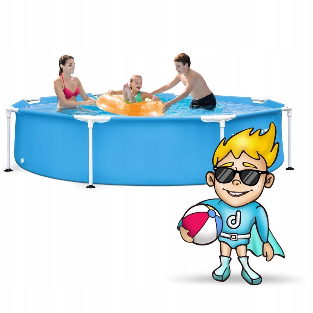 GARDEN POOL FRAME INTEX 244CM HEIGHT 51CM 1828L 5IN1 FOR SUMMER GARDEN Packaging status original