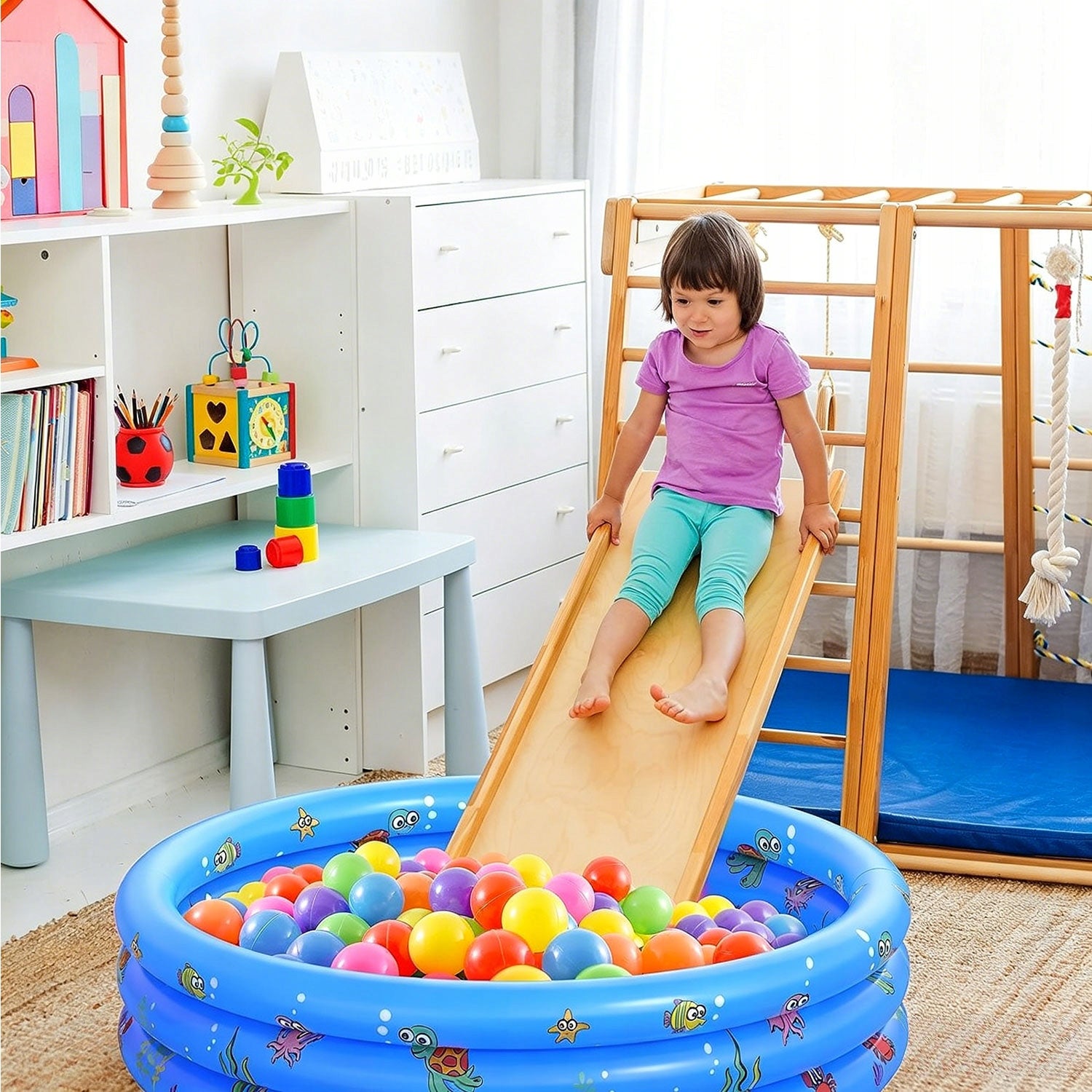 GARDEN POOL INFLATABLE EXPANSION ROUND 116 X 26 CM FOR SMALL CHILDREN Product weight with unit packaging 1.15 kg