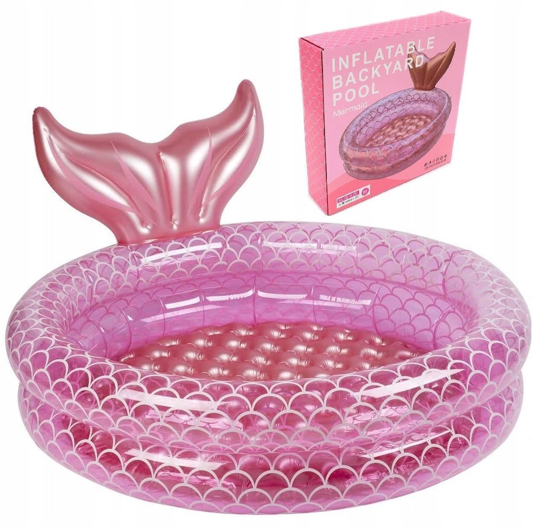 GARDEN POOL INFLATABLE PUMPED SOFT BOTTOM PADDLING POOL FOR CHILDREN "L" Brand no brand
