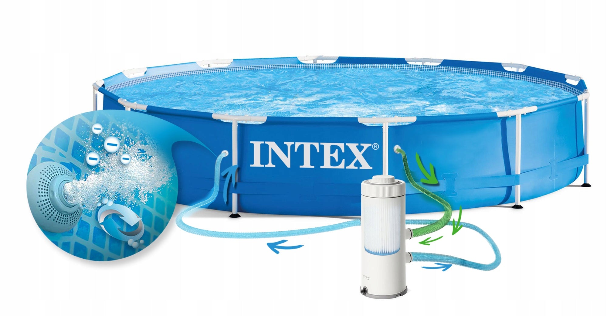 GARDEN POOL MAX SET 366x76 INTEX 28212 15in1A Manufacturer code 28212-M