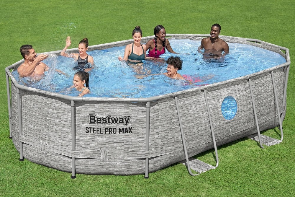 GARDEN POOL RACK 427x250 BESTWAY 56946 WINDOWS PUMP Series Steel Pro Max