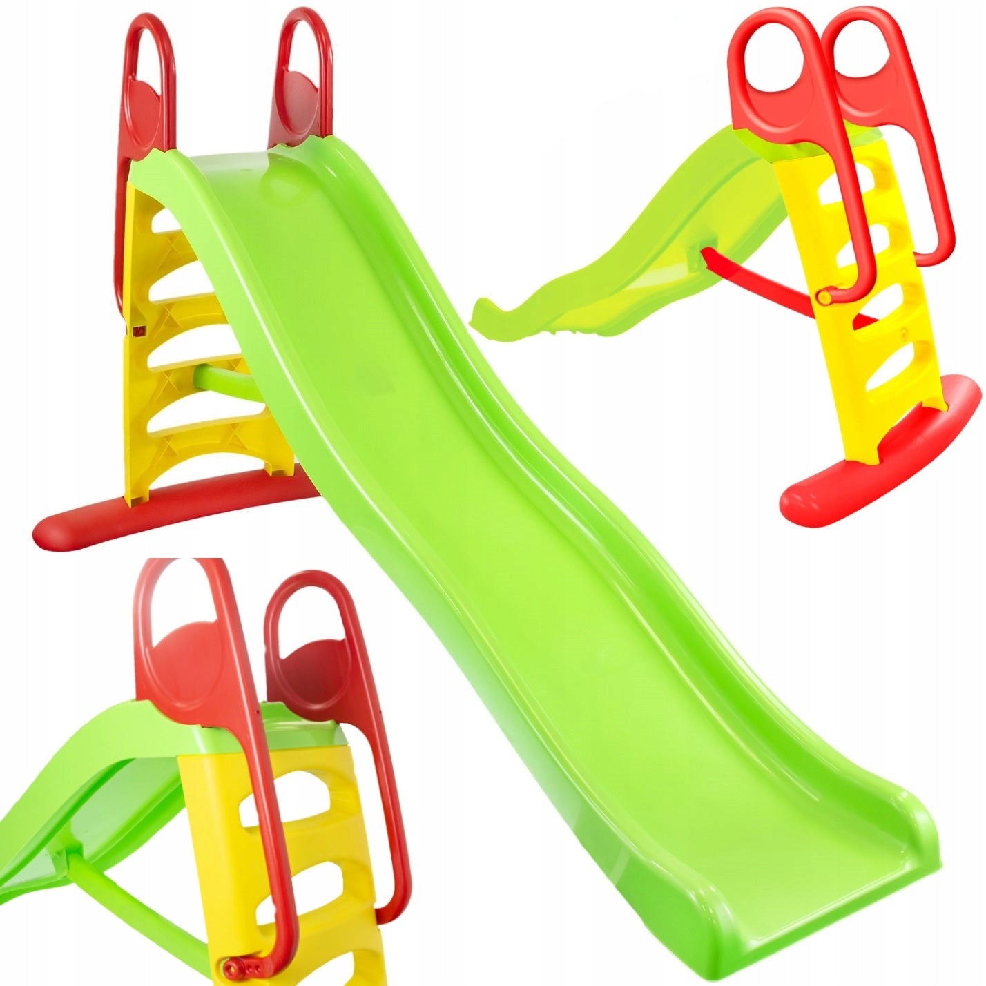 GARDEN SLIDE FOR CHILDREN WITH WATER SPRAY XXL 2m MOCHTOYS Poland