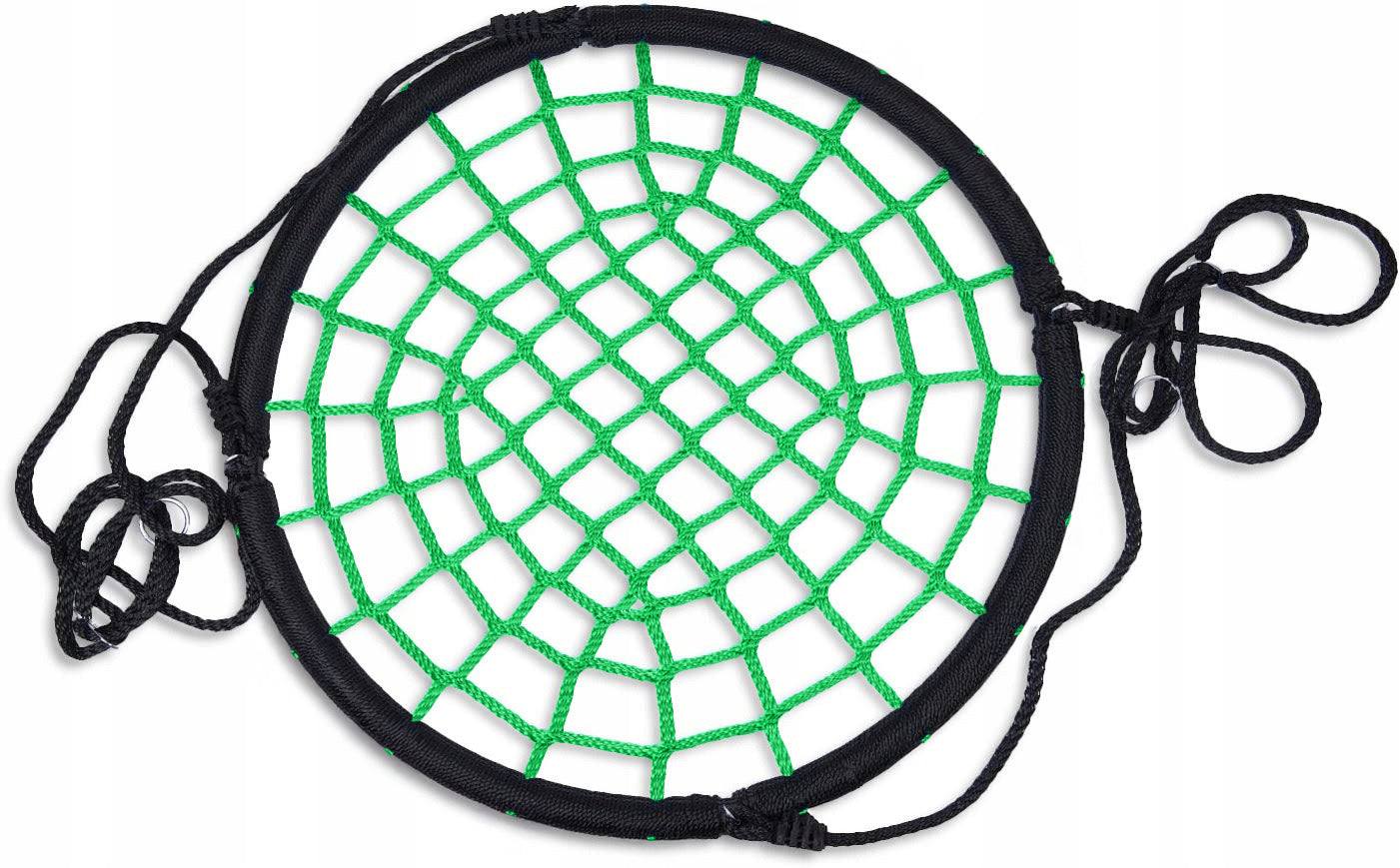 GARDEN SWING 120cm FOR CHILDREN STORK NEST HANGING CHAIR GREEN Packaging status original