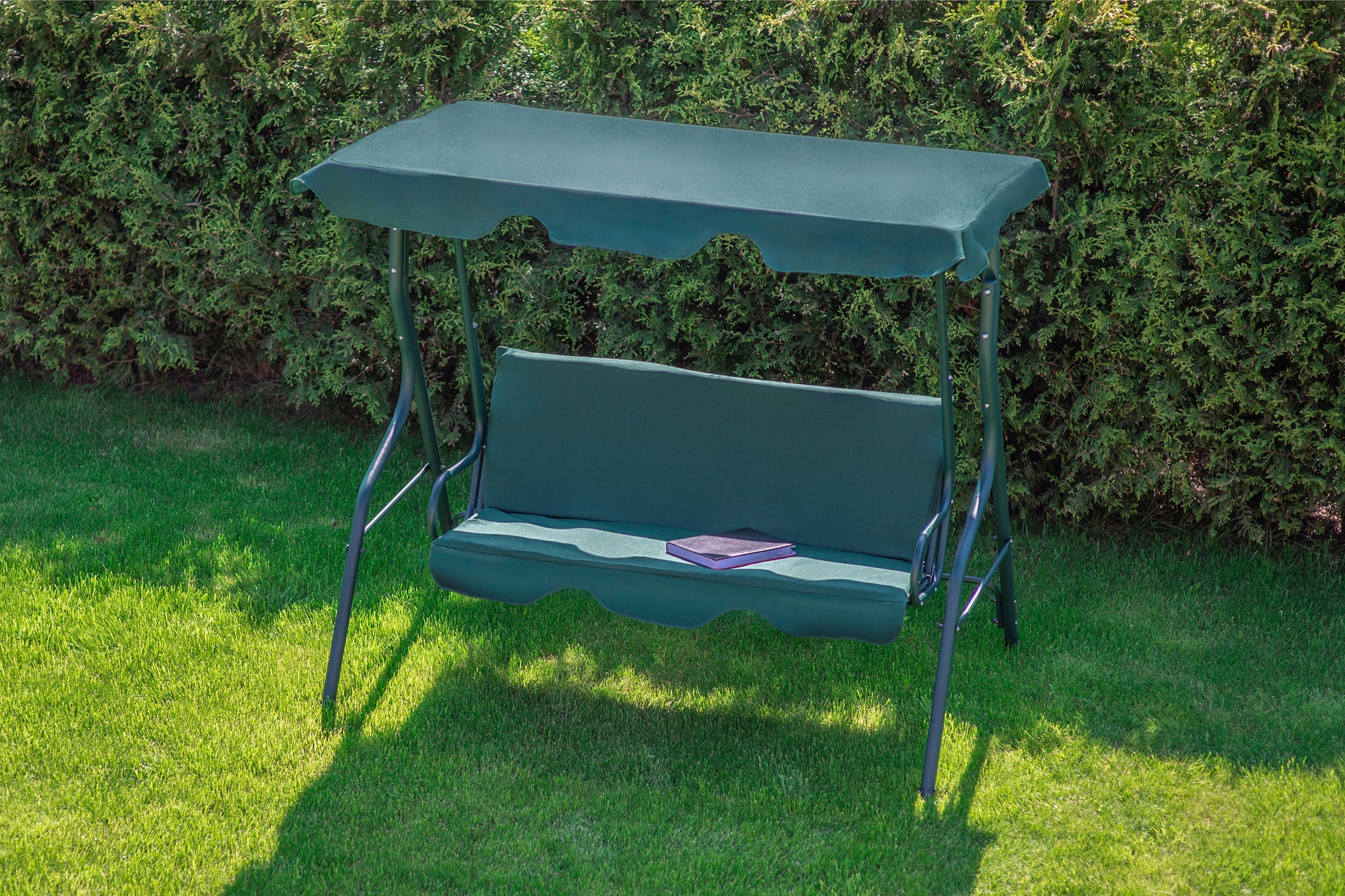 GARDEN SWING 3-SEAT ROCKING BENCH + MATTRESS Manufacturer Funfit Garden