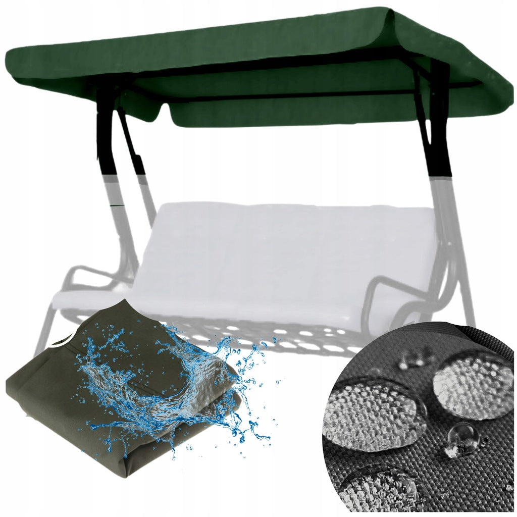 GARDEN SWING CANOPY ROOF COVER 90x170cm DURABLE SOLID STRONG Manufacturer no brand