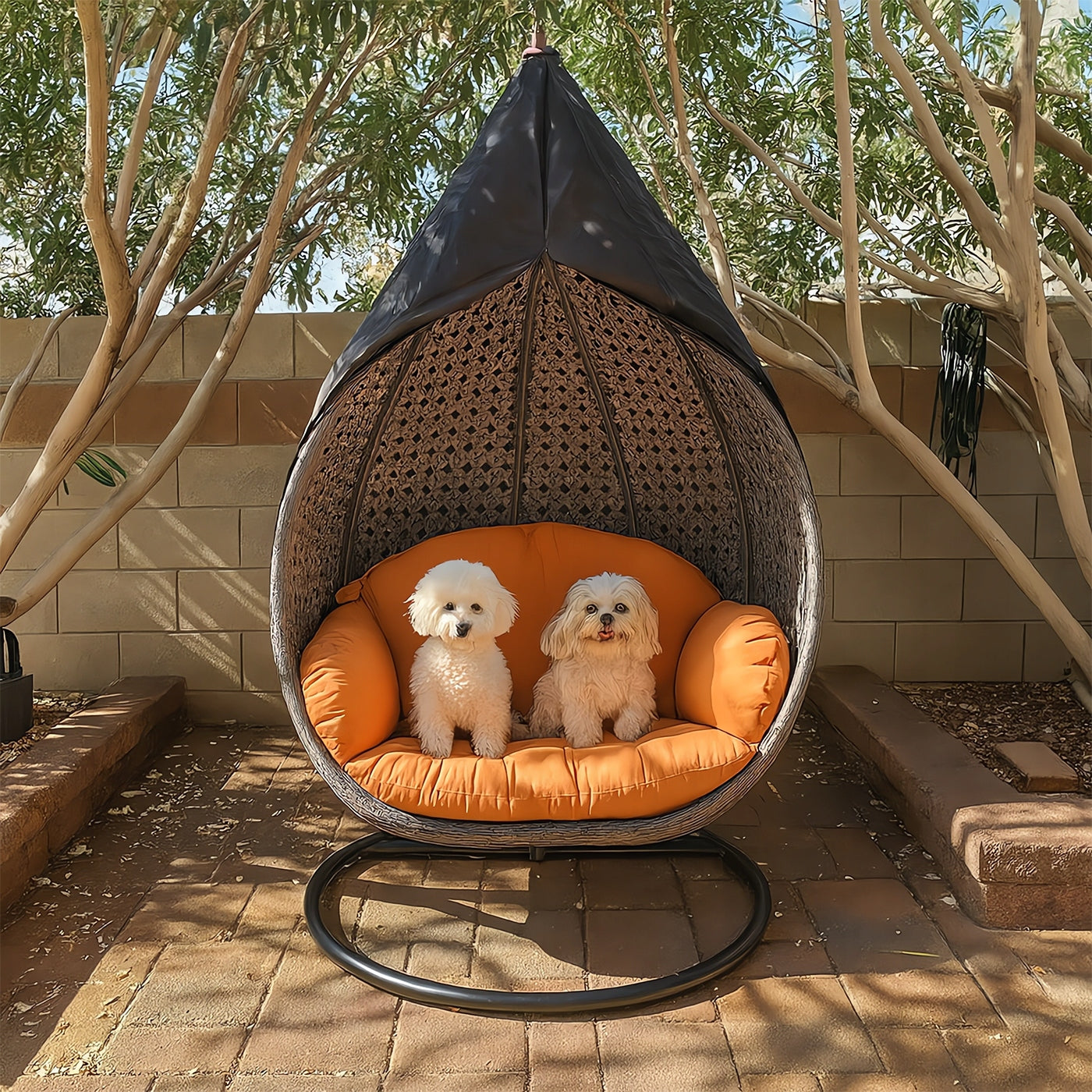 GARDEN SWING COVER COCOON basket hanging WATERPROOF UV COVER UNI Kind for swing