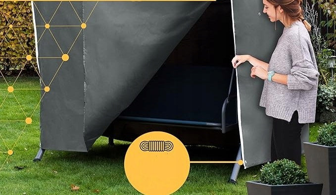 GARDEN SWING COVER WATERPROOF SOLID YEAR-ROUND 210x150 LARGE Packaging status original