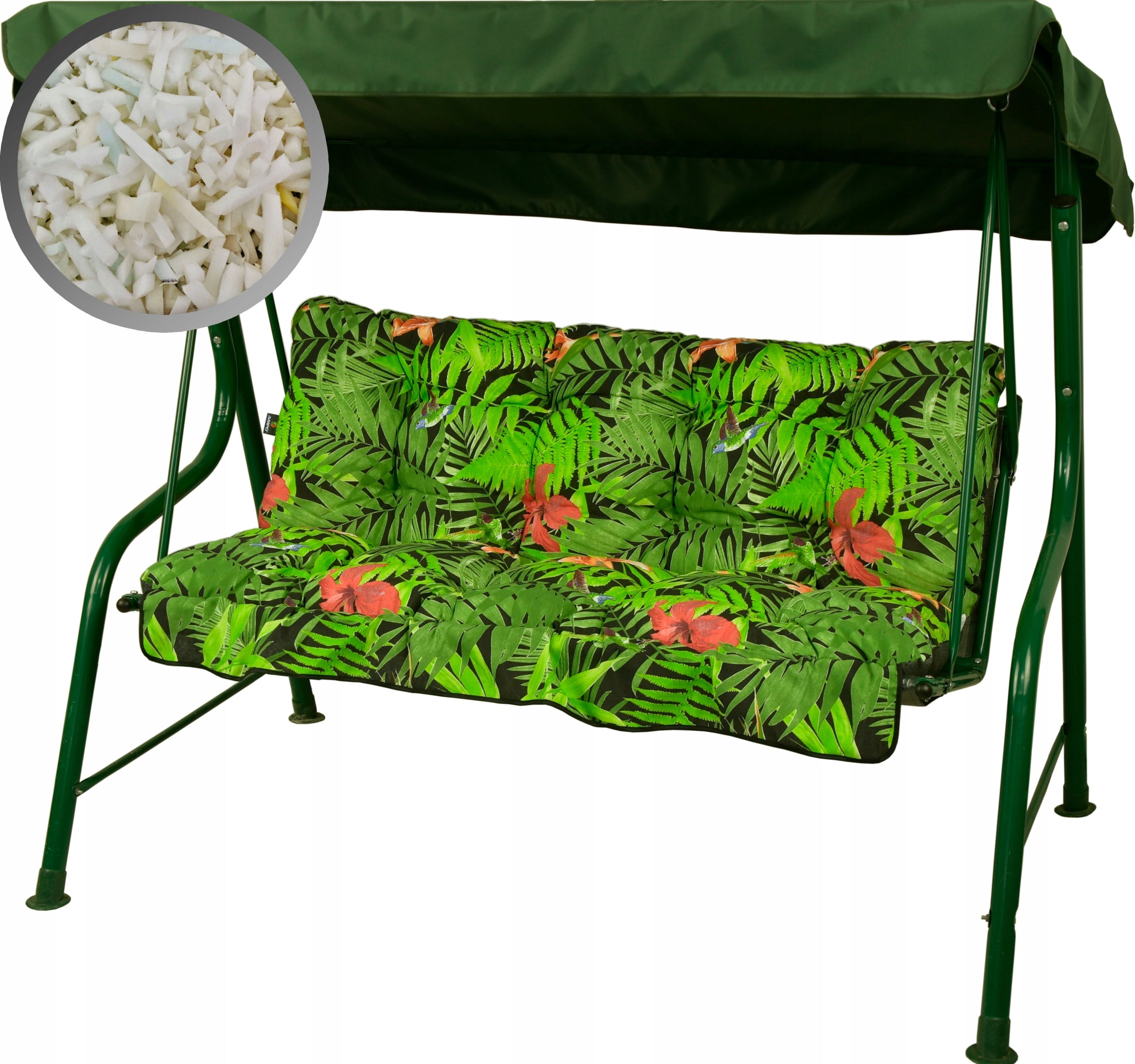 GARDEN SWING CUSHION 175 CM strong bottom