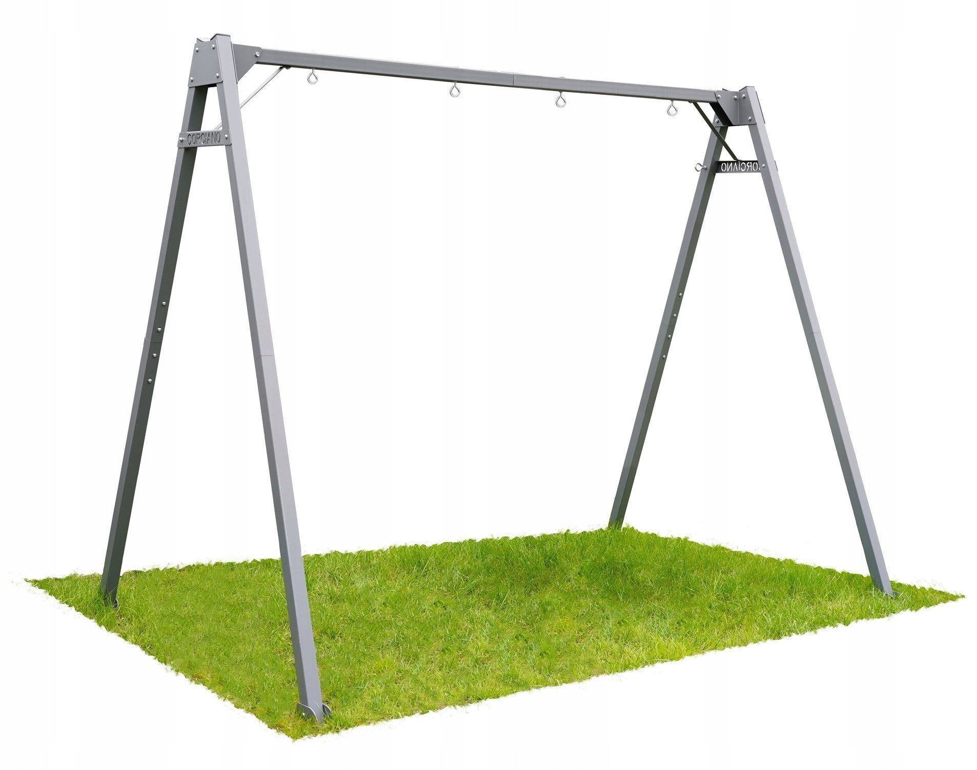 GARDEN SWING FOR CHILDREN DOUBLE FRAME CORCIANO FOR GARDEN STEEL