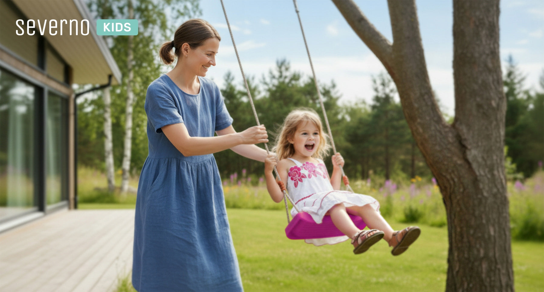 GARDEN SWING FOR CHILDREN board seat square toys STRONG ZOYA Packaging status original
