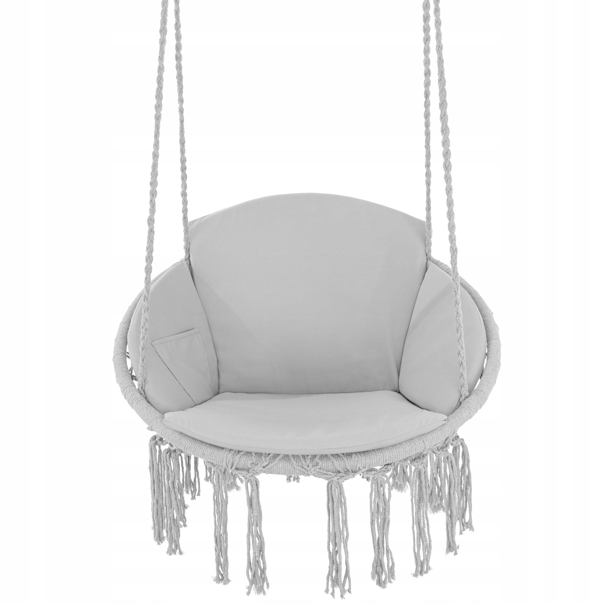GARDEN SWING GREY ROCKER CHAIR GARDEN HAMMOCK MODERN + PILLOW FREEBIE Manufacturer no brand