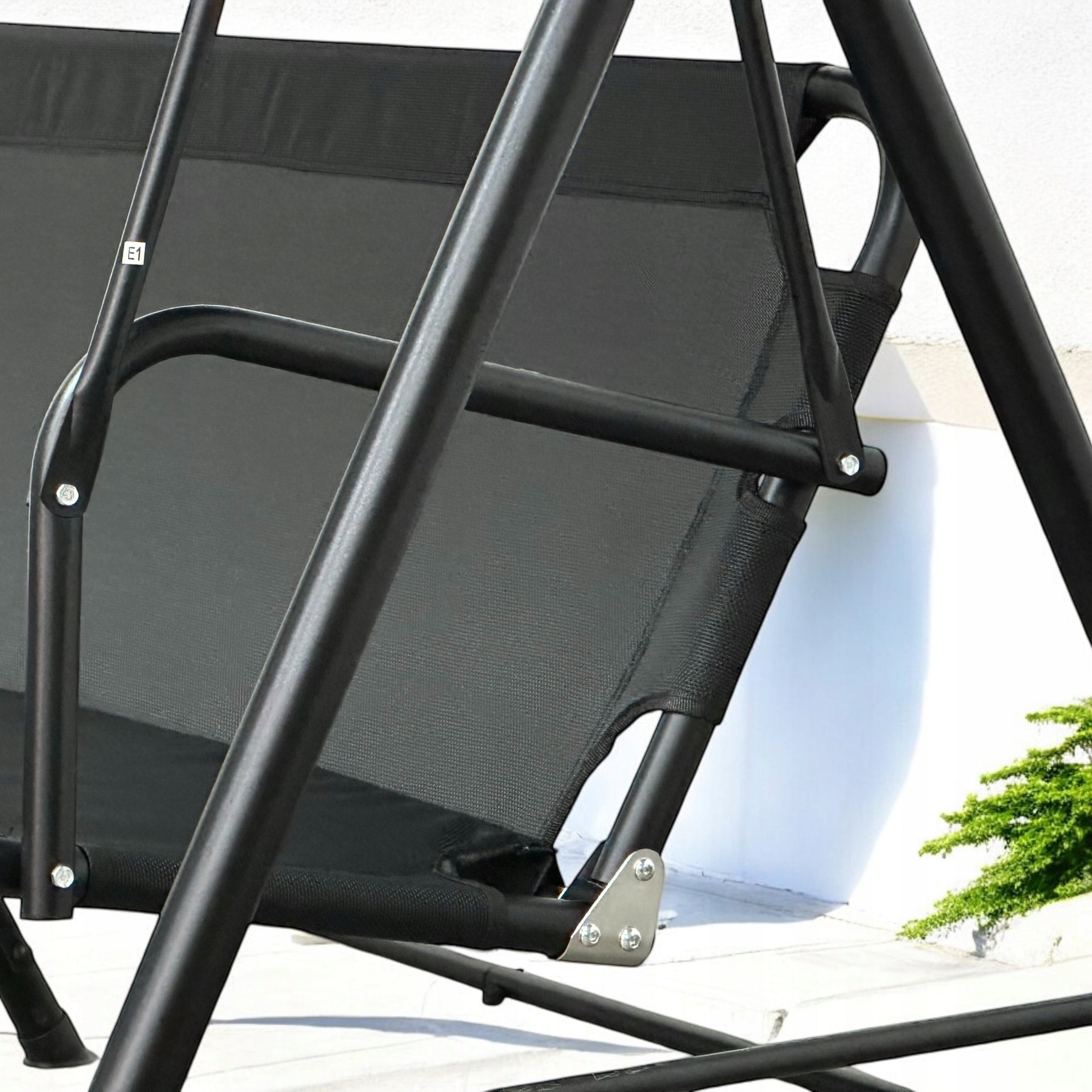 GARDEN SWING MTG 4006 ROCKING FREESTANDING 3 SEATER BLACK EAN (GTIN) 5906293694030