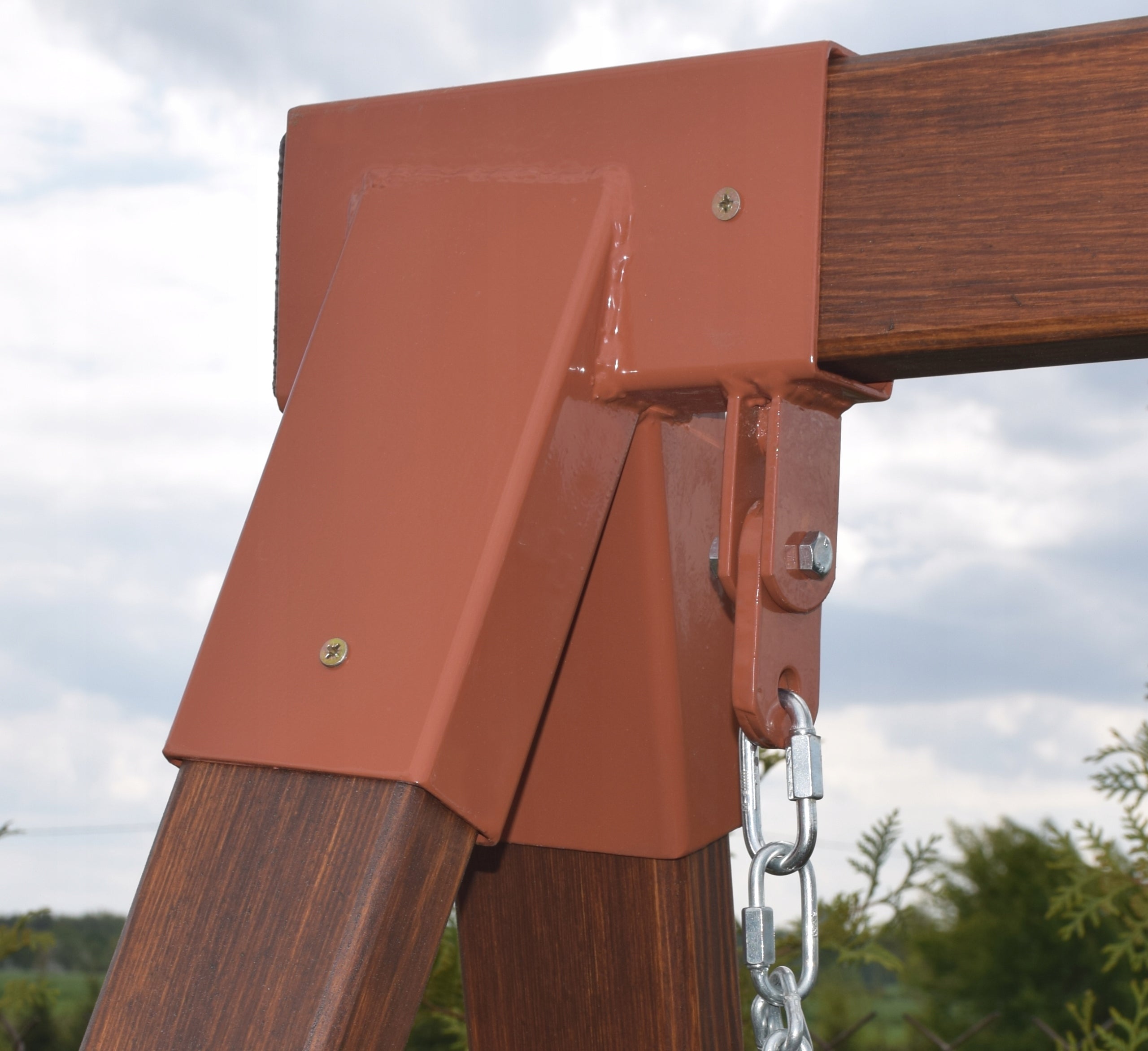 GARDEN SWING WOODEN -3 seater Rocking Seat width 150 cm